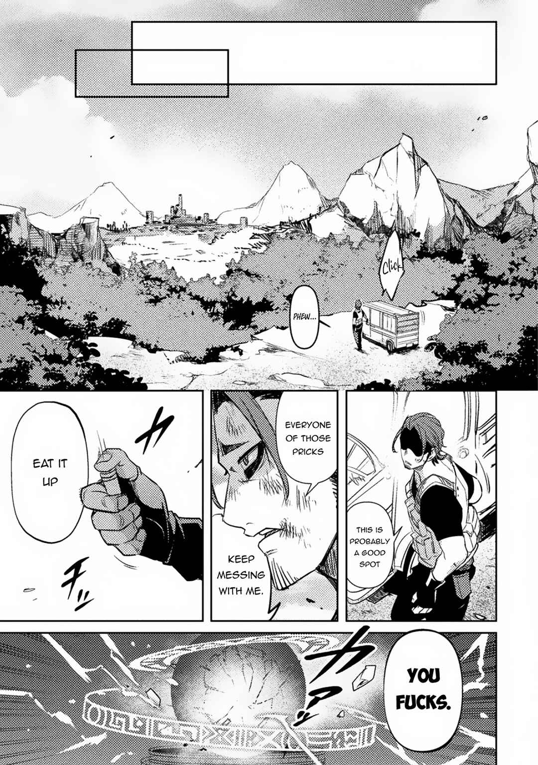 Bakudanma na Youhei, Douji Shoukan sareta Saikyou Cheat-domo wo Katappashi kara Keshitobasu Chapter 1 - Page 50