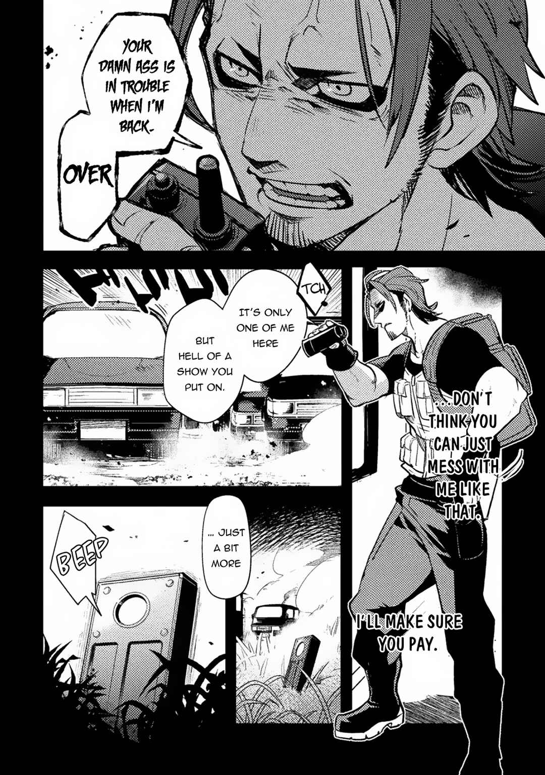 Bakudanma na Youhei, Douji Shoukan sareta Saikyou Cheat-domo wo Katappashi kara Keshitobasu Chapter 1 - Page 7