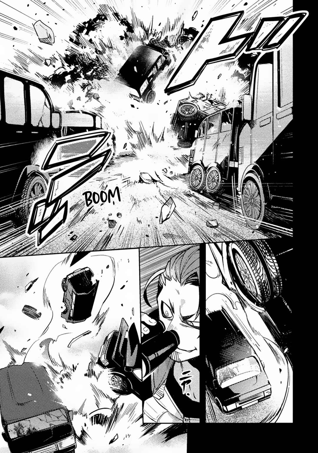 Bakudanma na Youhei, Douji Shoukan sareta Saikyou Cheat-domo wo Katappashi kara Keshitobasu Chapter 1 - Page 8