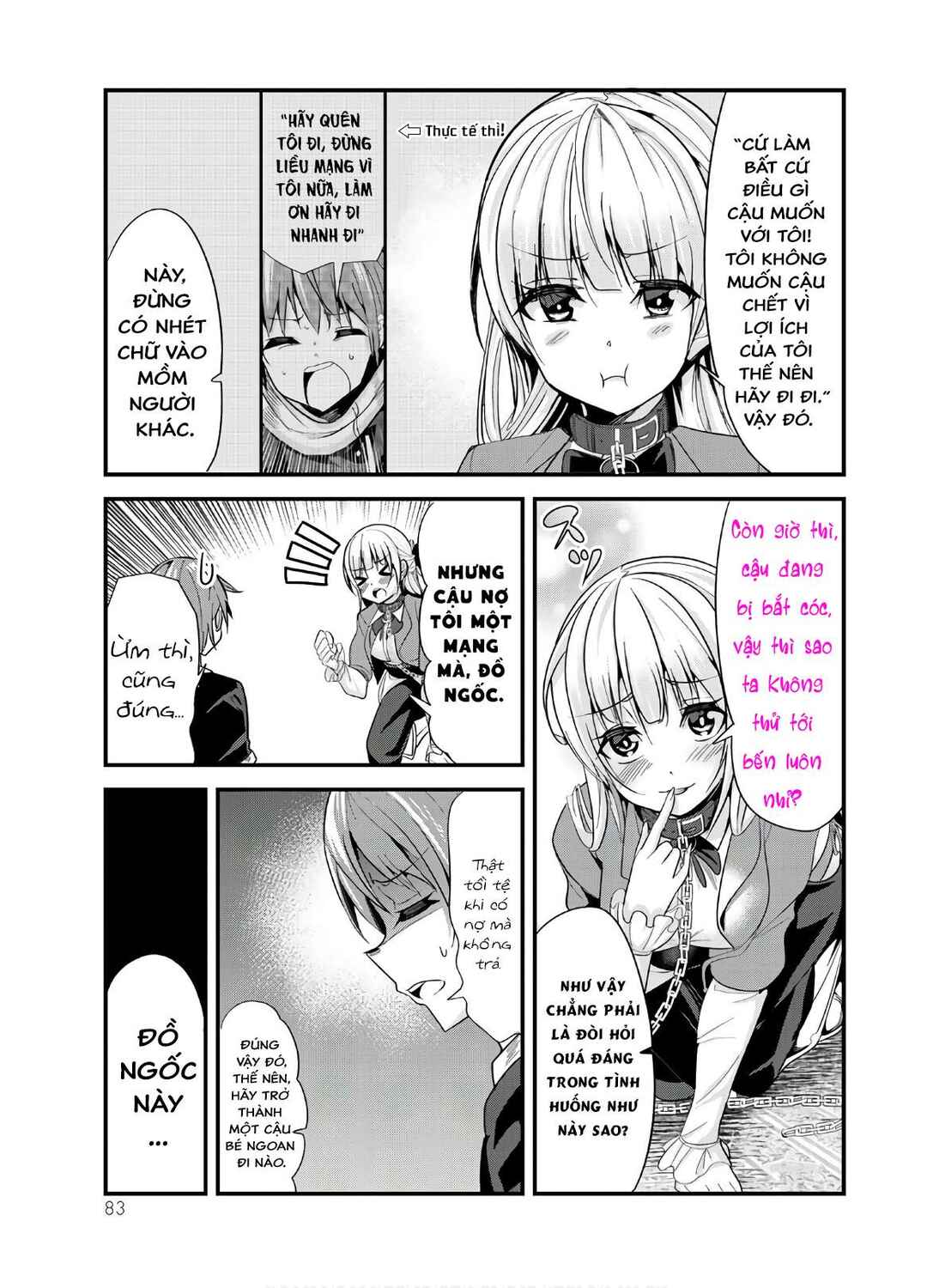 Ima made ichido mo Onna Atsukaisareta Koto ga nai Onnakishi o Onna Atsukai Suru Chapter 84 - Page 3