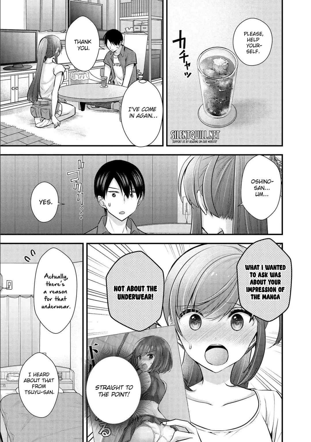 Shimazaki Nana @ Oshigoto Boshuuchuu Chapter 16 - Page 16