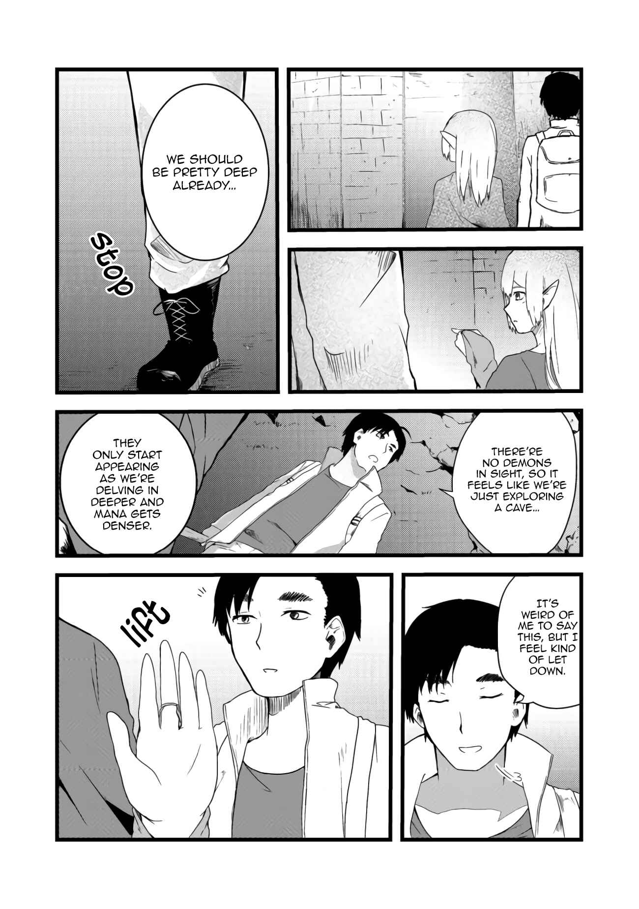 Mujintou de Elf to Kyoudou Seikatsu Chapter 4 - Page 12