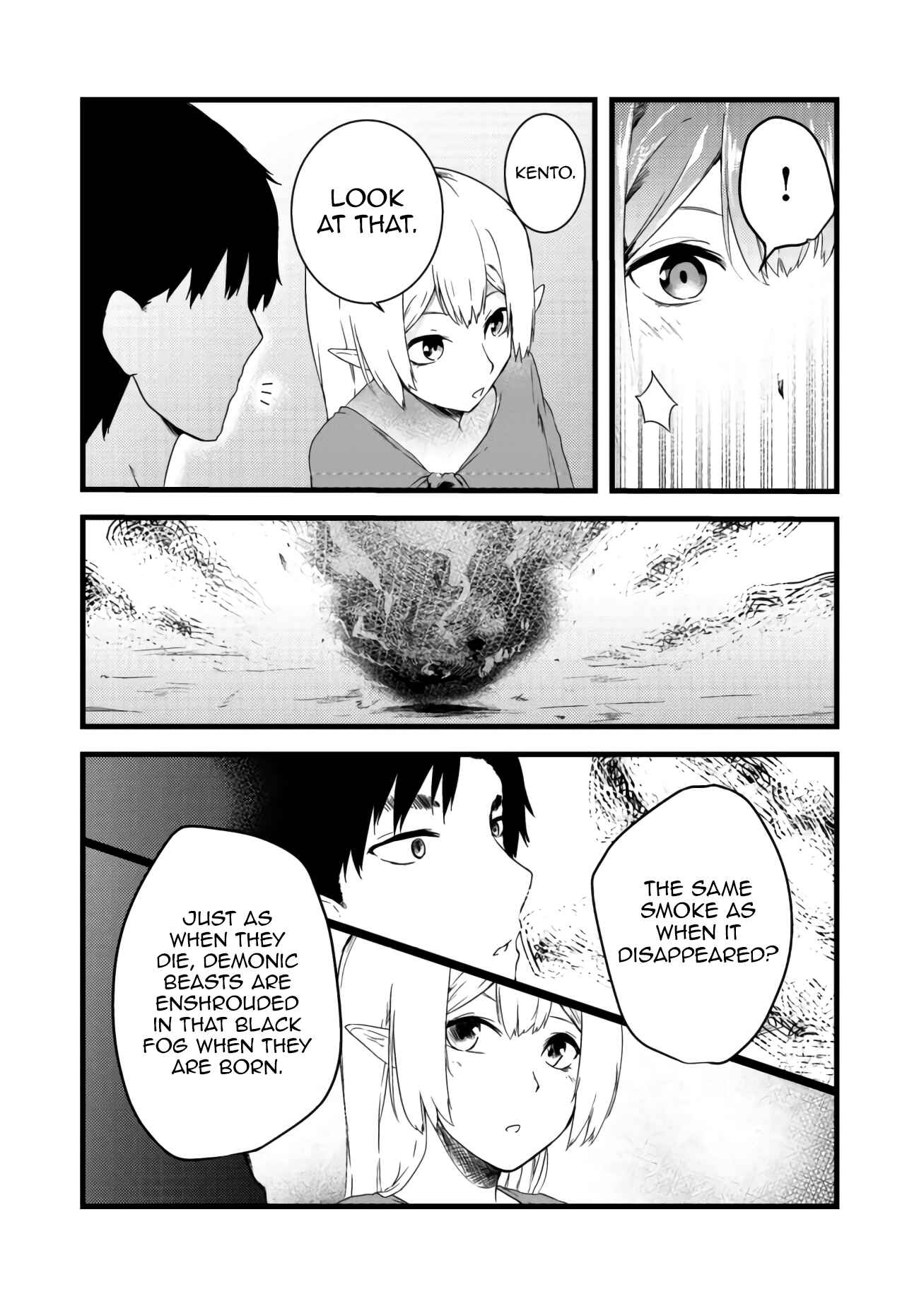 Mujintou de Elf to Kyoudou Seikatsu Chapter 4 - Page 19
