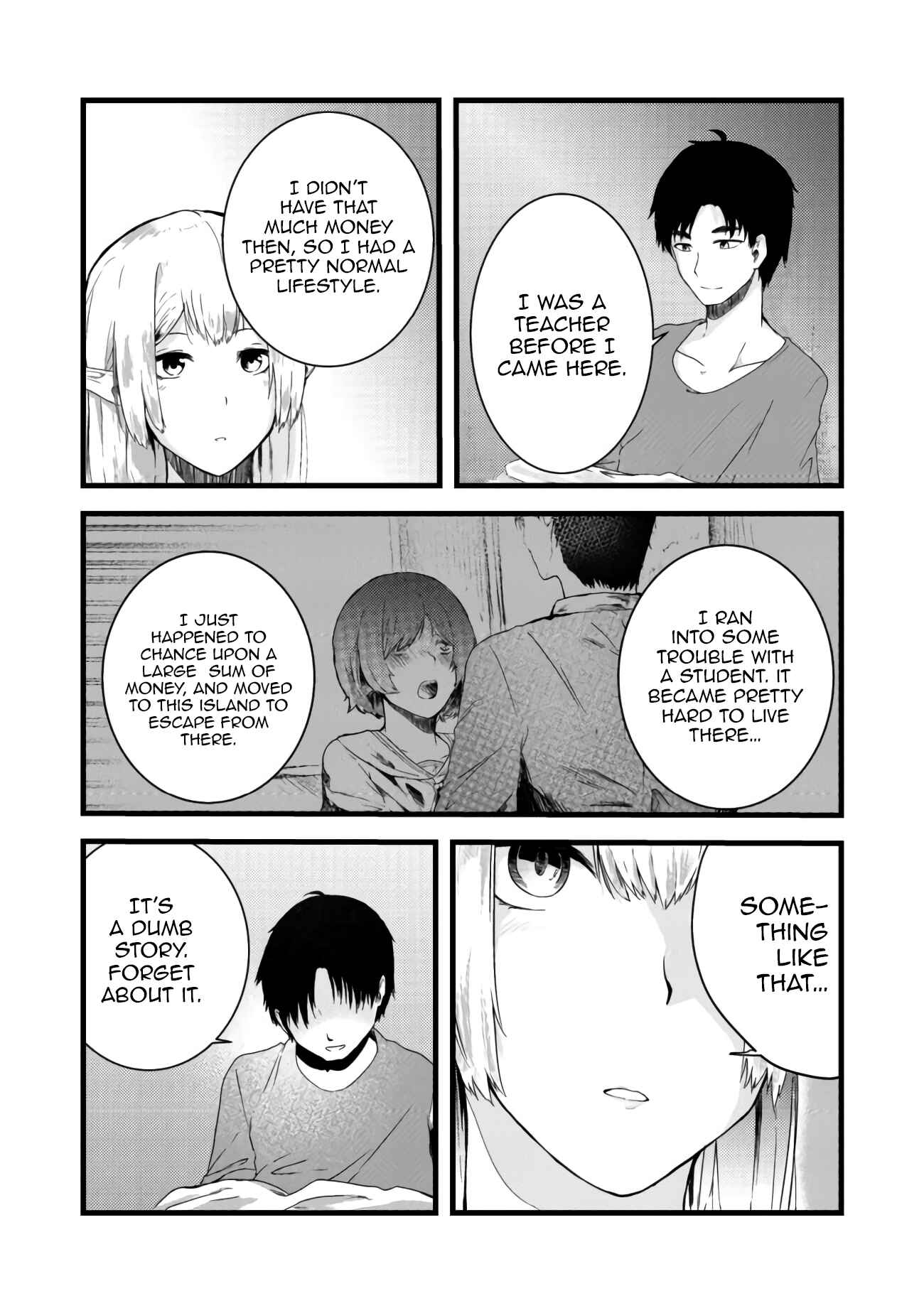 Mujintou de Elf to Kyoudou Seikatsu Chapter 4 - Page 33