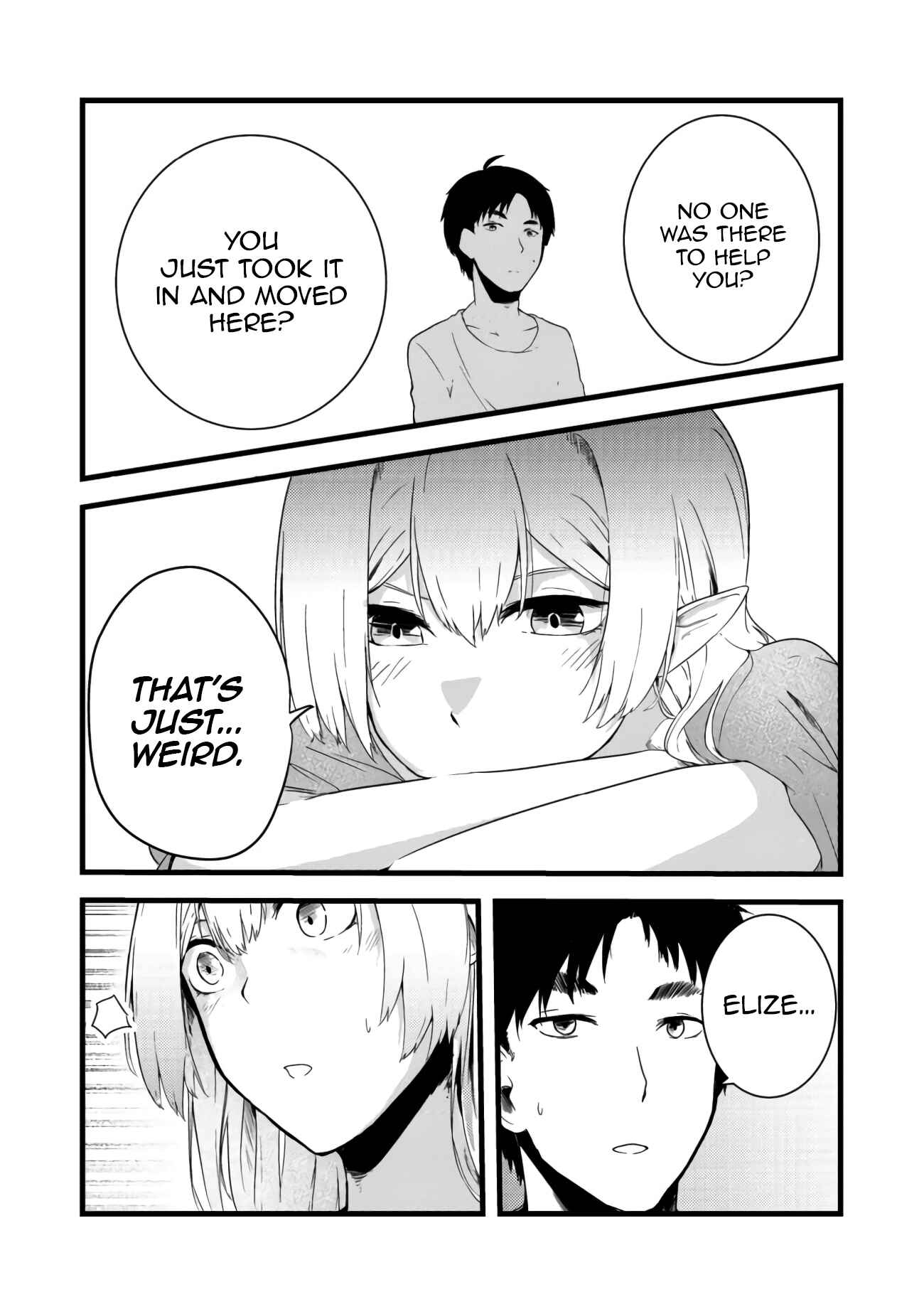 Mujintou de Elf to Kyoudou Seikatsu Chapter 4 - Page 34