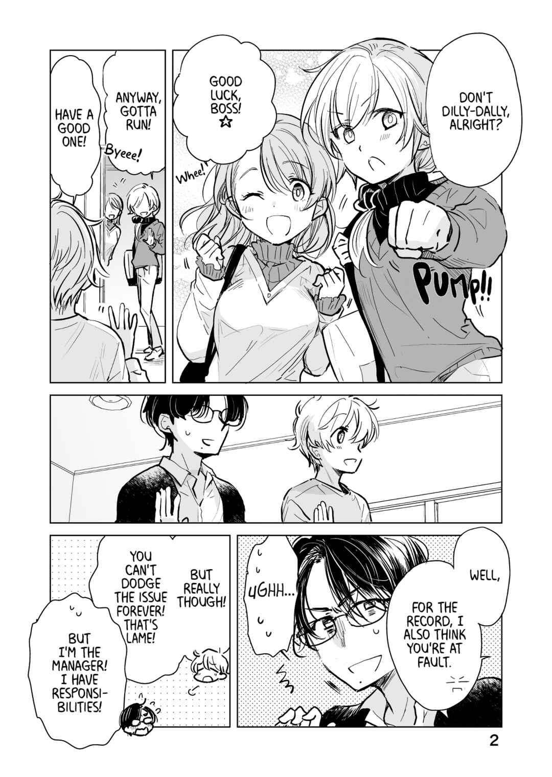 Drugstore Ten'in Sacchan no Nichijou Chapter 42 - Page 2
