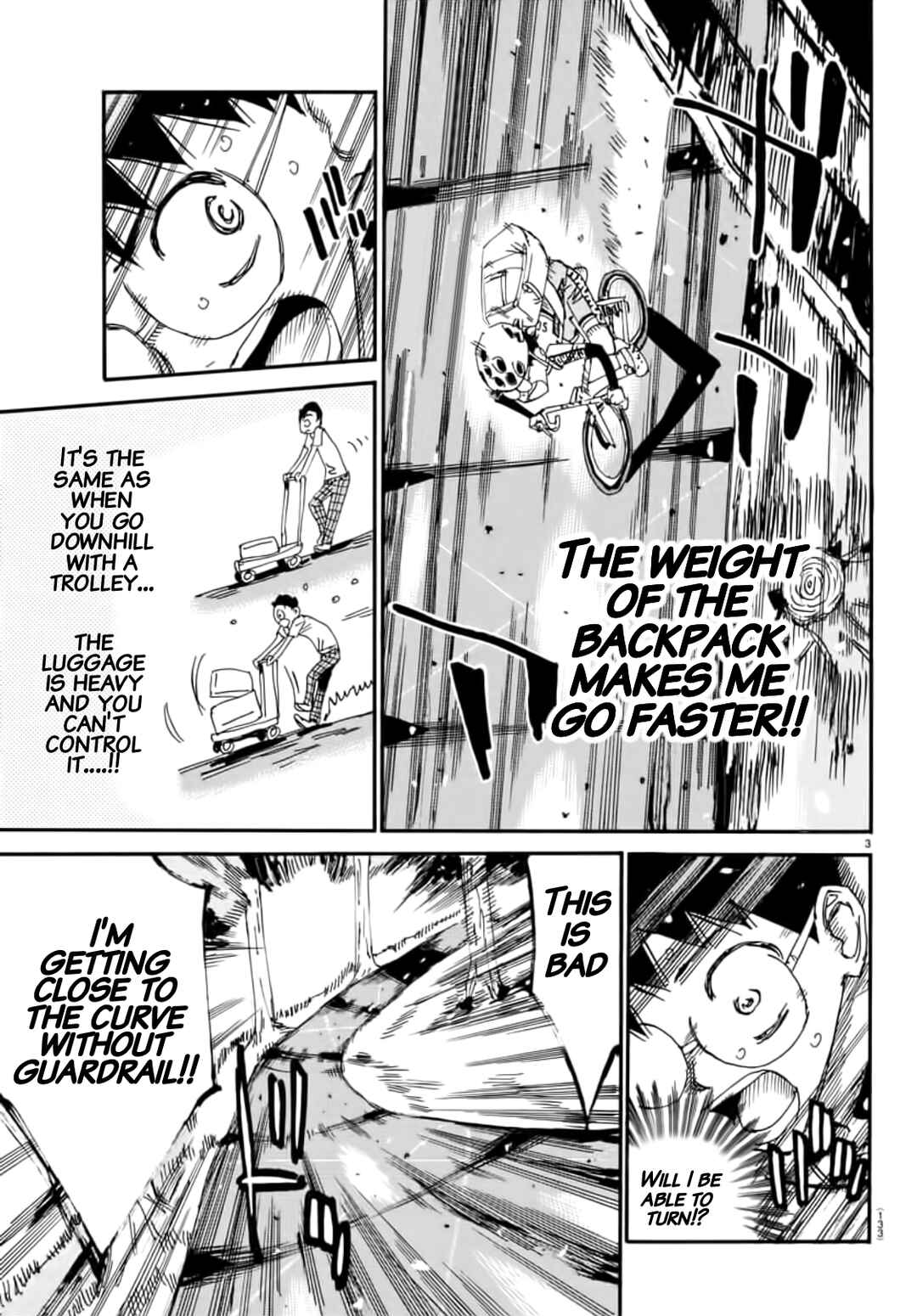 Yowamushi Pedal Chapter 650 - Page 3