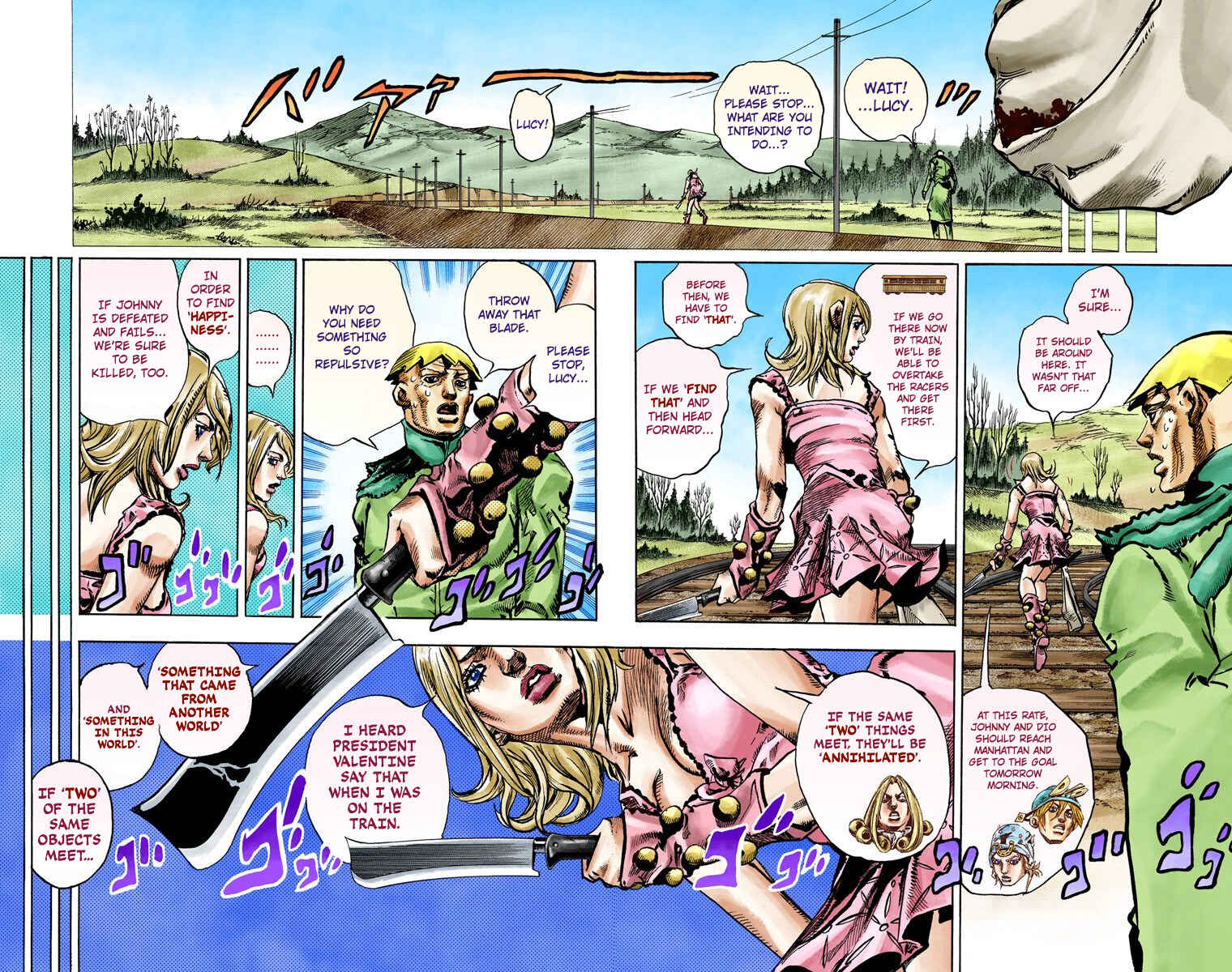 JoJo no Kimyou na Bouken: Part 7 - Steel Ball Run Color-ban Chapter 95 - Page 15