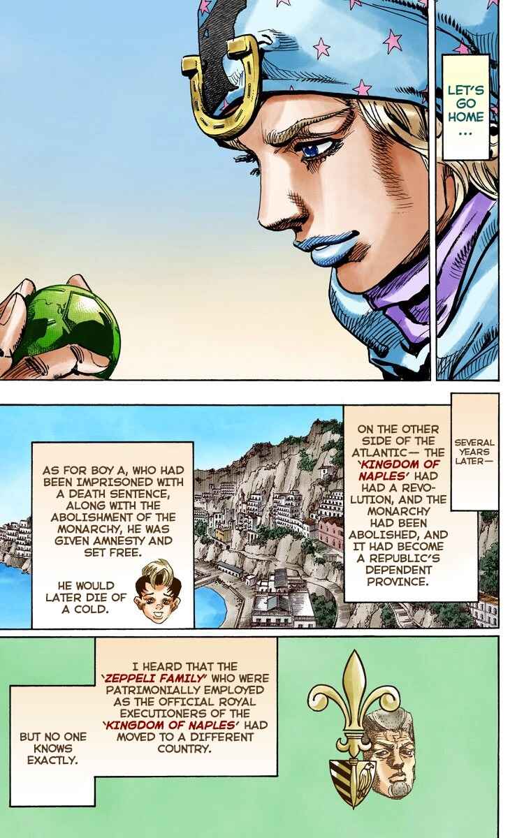 JoJo no Kimyou na Bouken: Part 7 - Steel Ball Run Color-ban Chapter 95 - Page 41