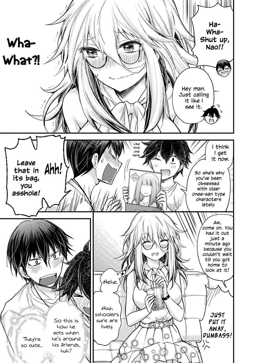Shingeki no Eroko-san: Hen na Oneesan wa Danshi Kousei to Nakayoku Naritai Chapter 3 - Page 11
