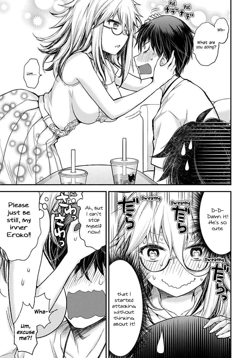 Shingeki no Eroko-san: Hen na Oneesan wa Danshi Kousei to Nakayoku Naritai Chapter 3 - Page 13