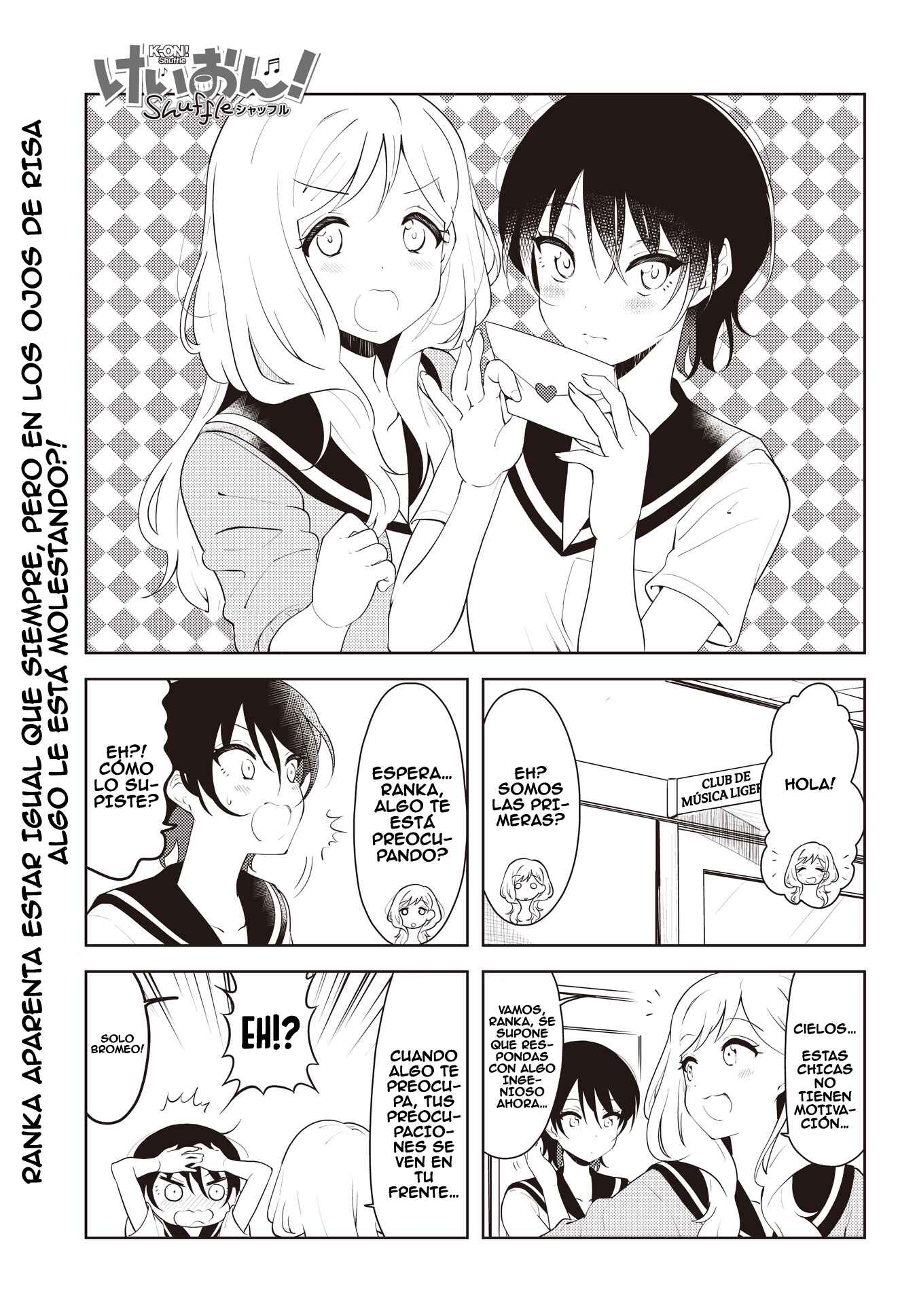K-ON! Shuffle Chapter 29 - Page 1