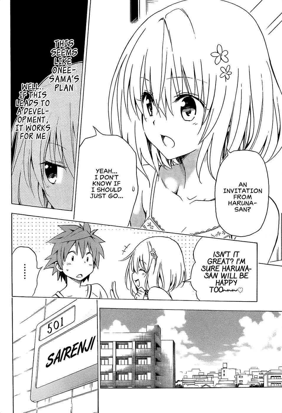 To Love Ru Darkness Chapter 54 - Page 12