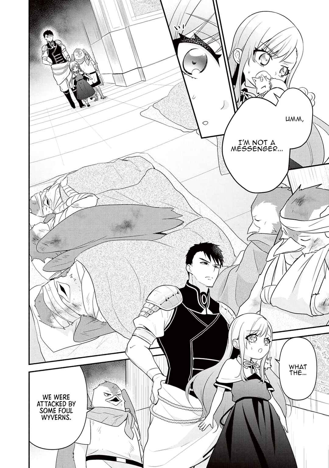 Tensei Youjo.: Shinjuu to Ouji to, Saikyou no Oji-san Youhei-dan no Naka de Ikiru Chapter 5 - Page 12