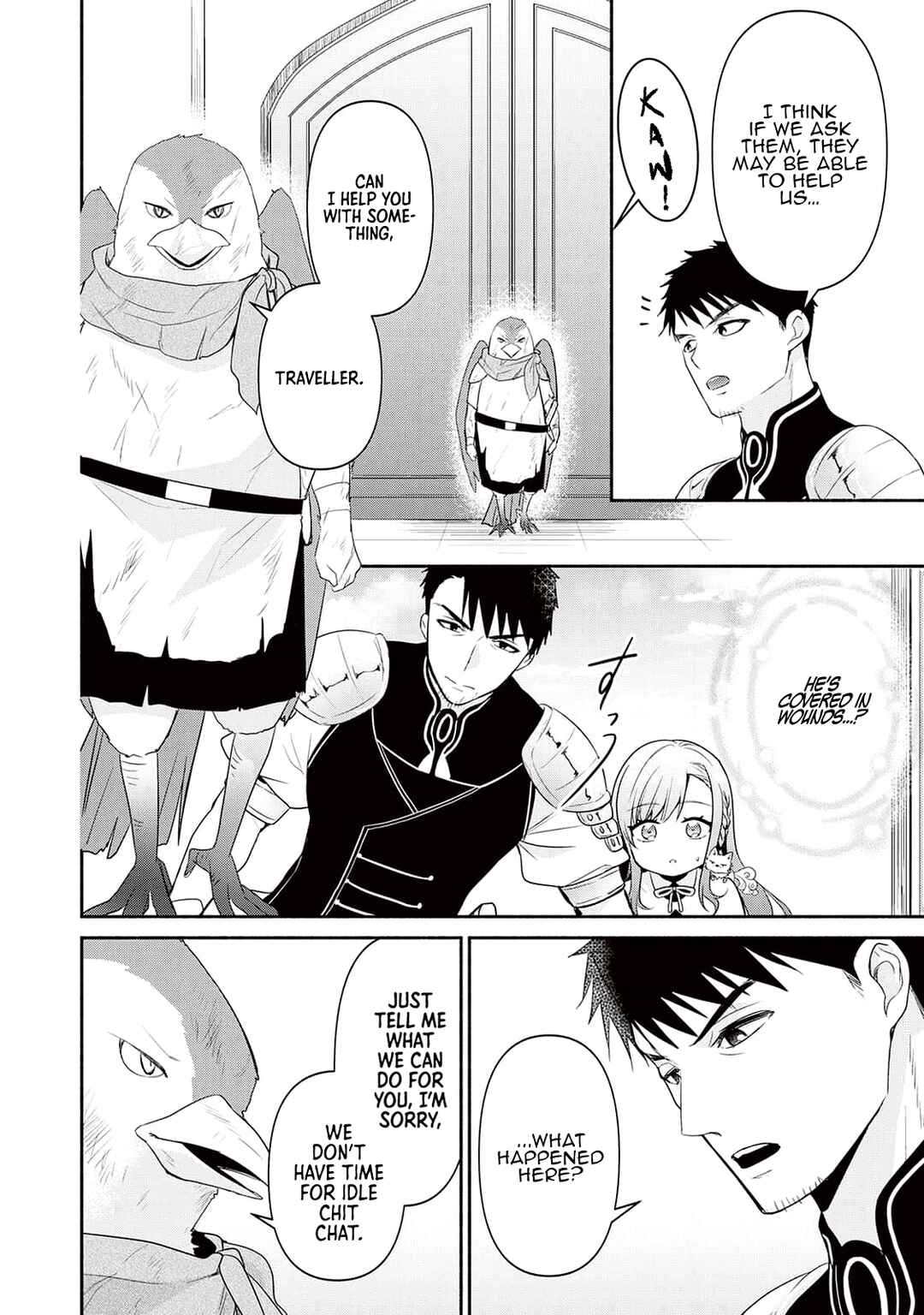 Tensei Youjo.: Shinjuu to Ouji to, Saikyou no Oji-san Youhei-dan no Naka de Ikiru Chapter 5 - Page 8