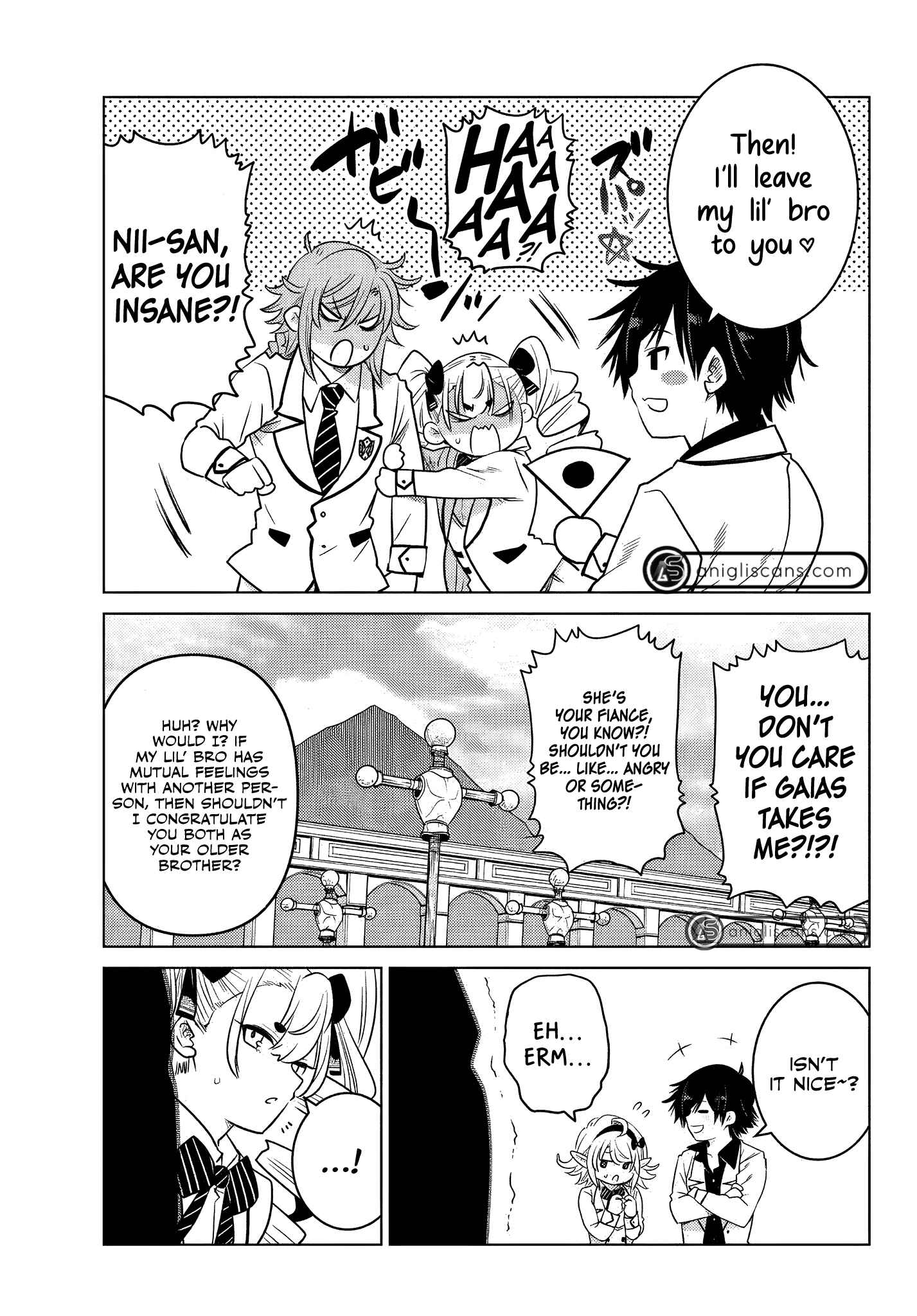 Ochikobore Datta Ani ga Jitsuha Saikyou ~Shijou Saikyou no Yuusha wa Tensei-shi, Gakuen de Mujikaku ni Musou Suru~ Chapter 2.3 - Page 2