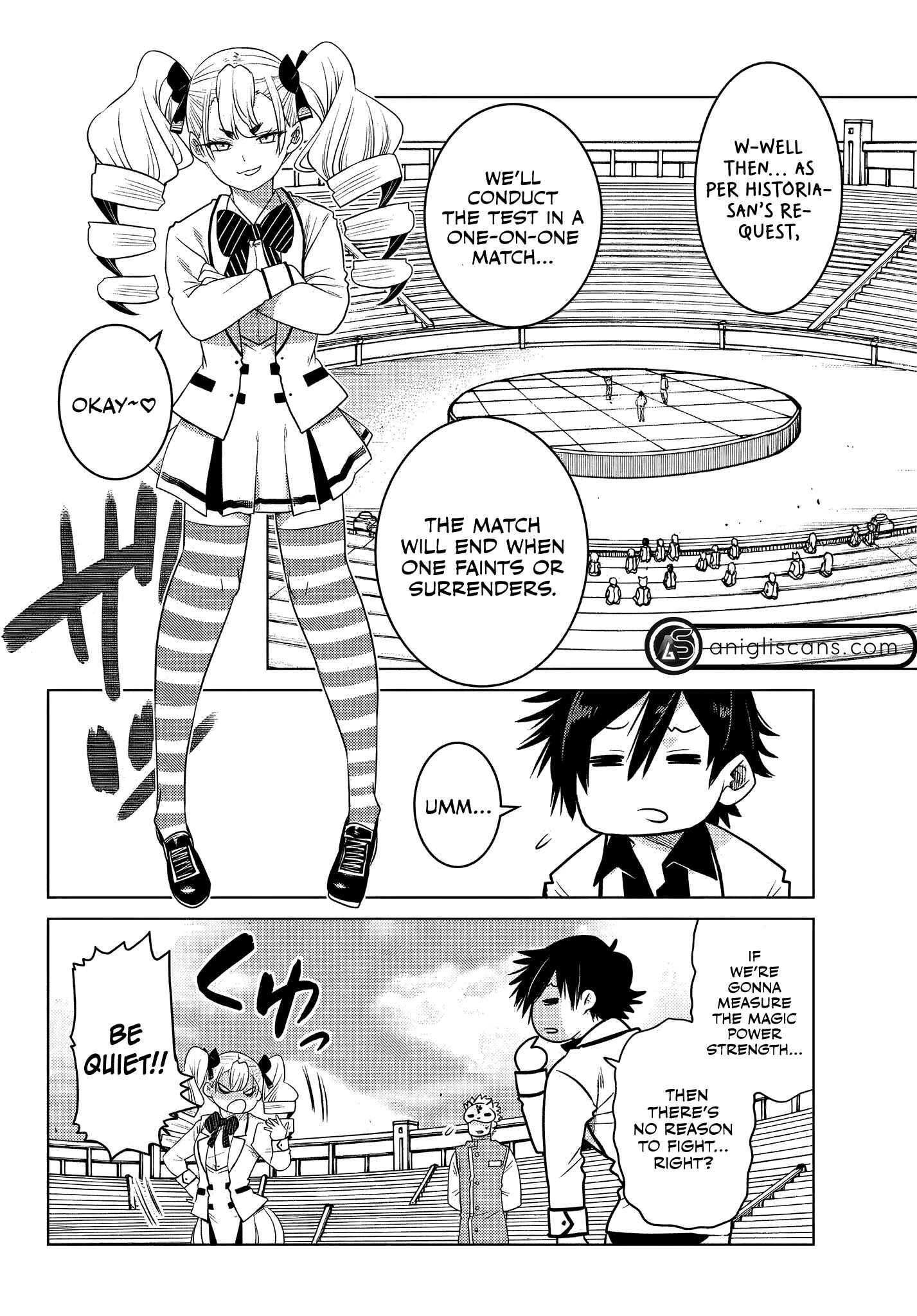 Ochikobore Datta Ani ga Jitsuha Saikyou ~Shijou Saikyou no Yuusha wa Tensei-shi, Gakuen de Mujikaku ni Musou Suru~ Chapter 2.3 - Page 5
