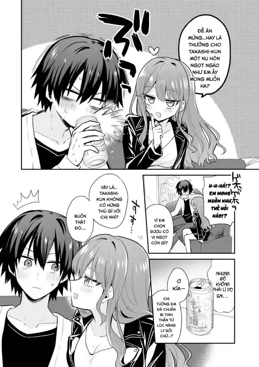 Osake to Senpai Kanojo to no Amaama Doukyo Lovecome wa Nijuusai ni Natte kara Chapter 2 - Page 11