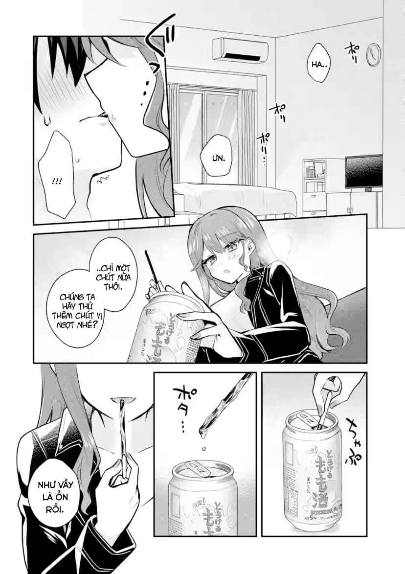 Osake to Senpai Kanojo to no Amaama Doukyo Lovecome wa Nijuusai ni Natte kara Chapter 2 - Page 19