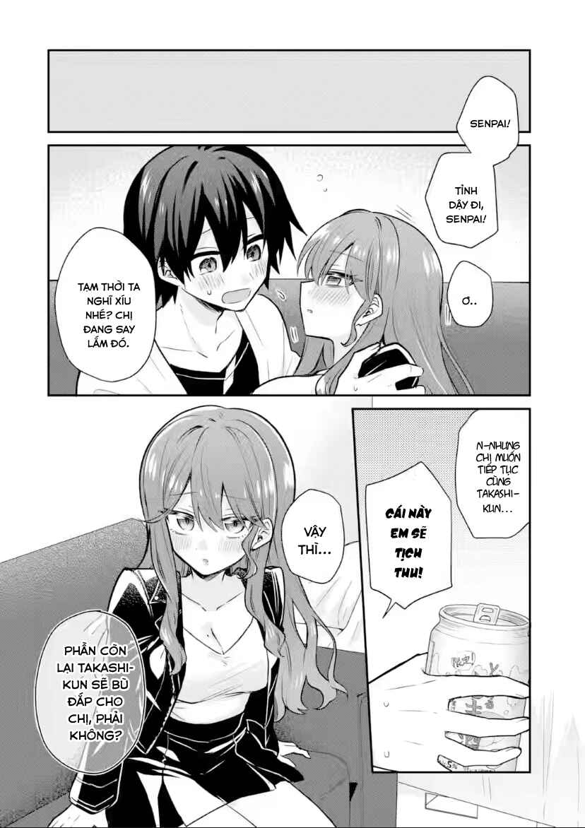 Osake to Senpai Kanojo to no Amaama Doukyo Lovecome wa Nijuusai ni Natte kara Chapter 2 - Page 21