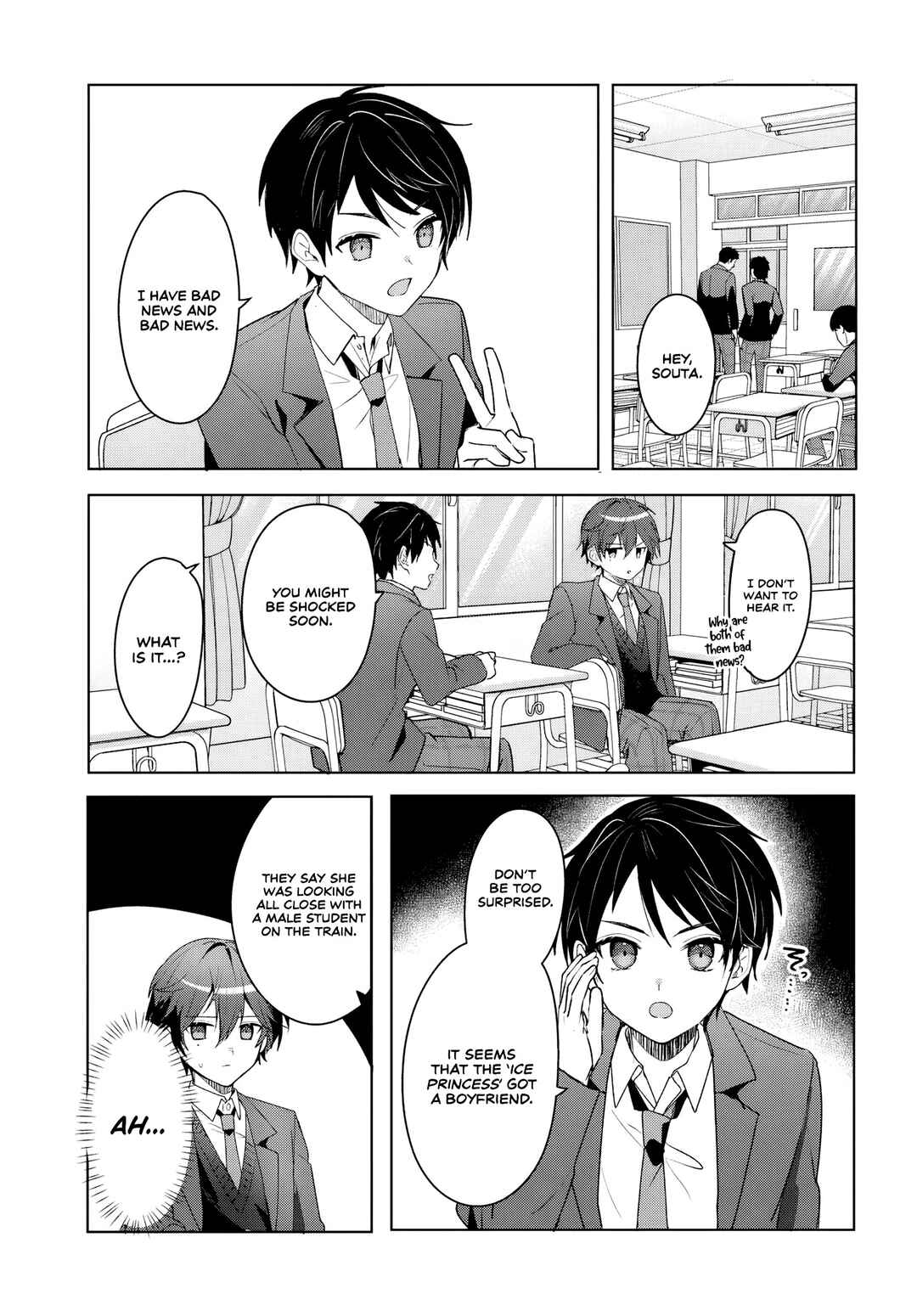 Takou no Koori Hime wo Tasuketara, Otomodachi kara Hajimeru Koto ni Narimashita Chapter 4.1 - Page 1