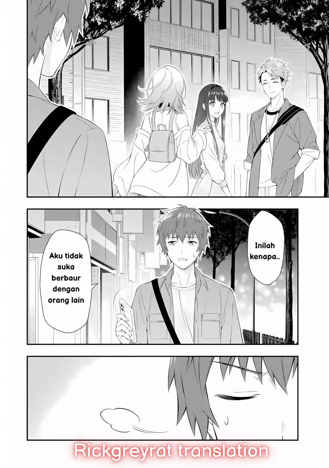 Toumei na Yoru ni Kakeru-kun to, Me ni Mienai Koi wo Shita. Chapter 1 - Page 21