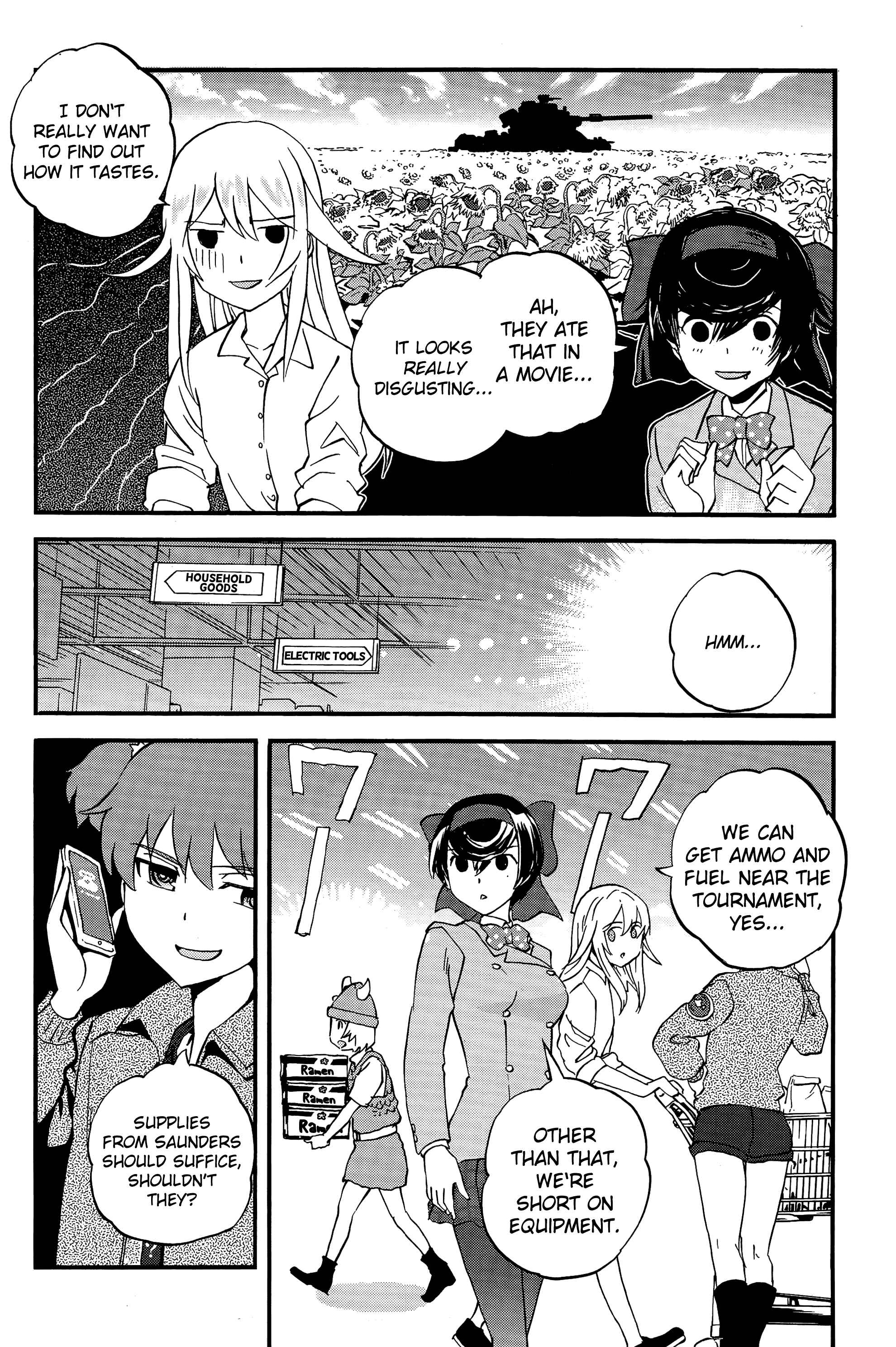 Girls und Panzer: Ribbon no Musha Chapter 34 - Page 11
