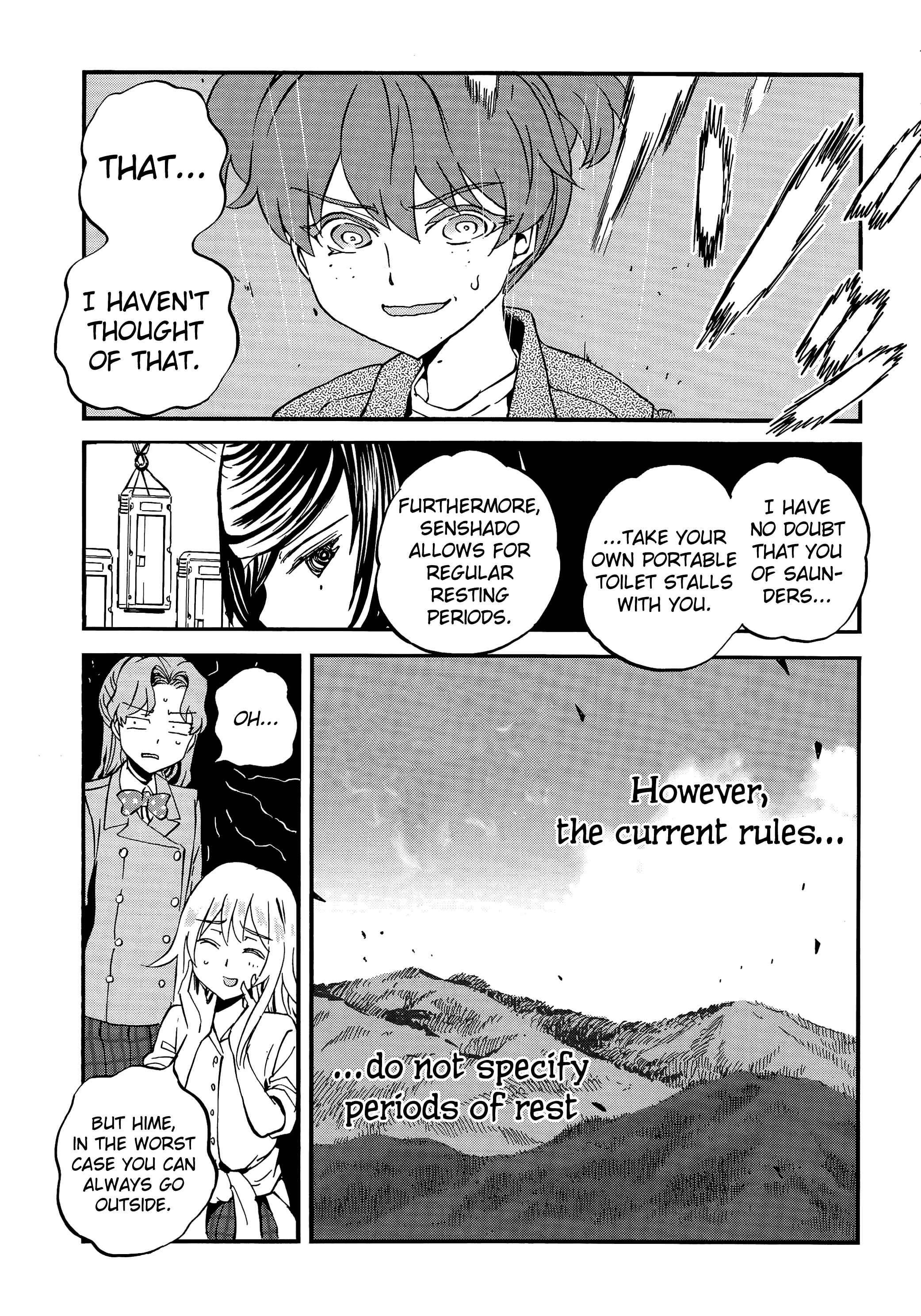 Girls und Panzer: Ribbon no Musha Chapter 34 - Page 15