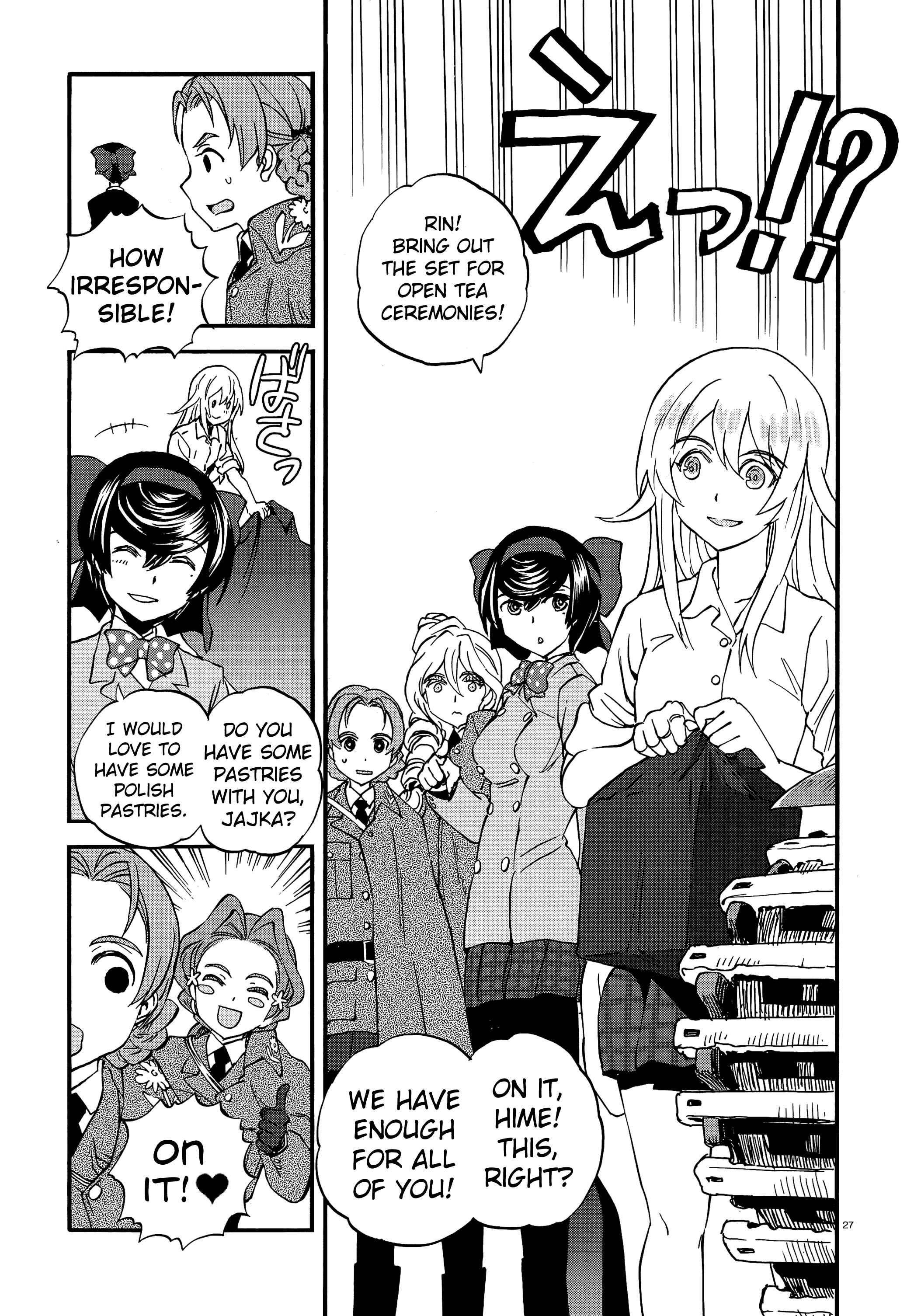 Girls und Panzer: Ribbon no Musha Chapter 34 - Page 27