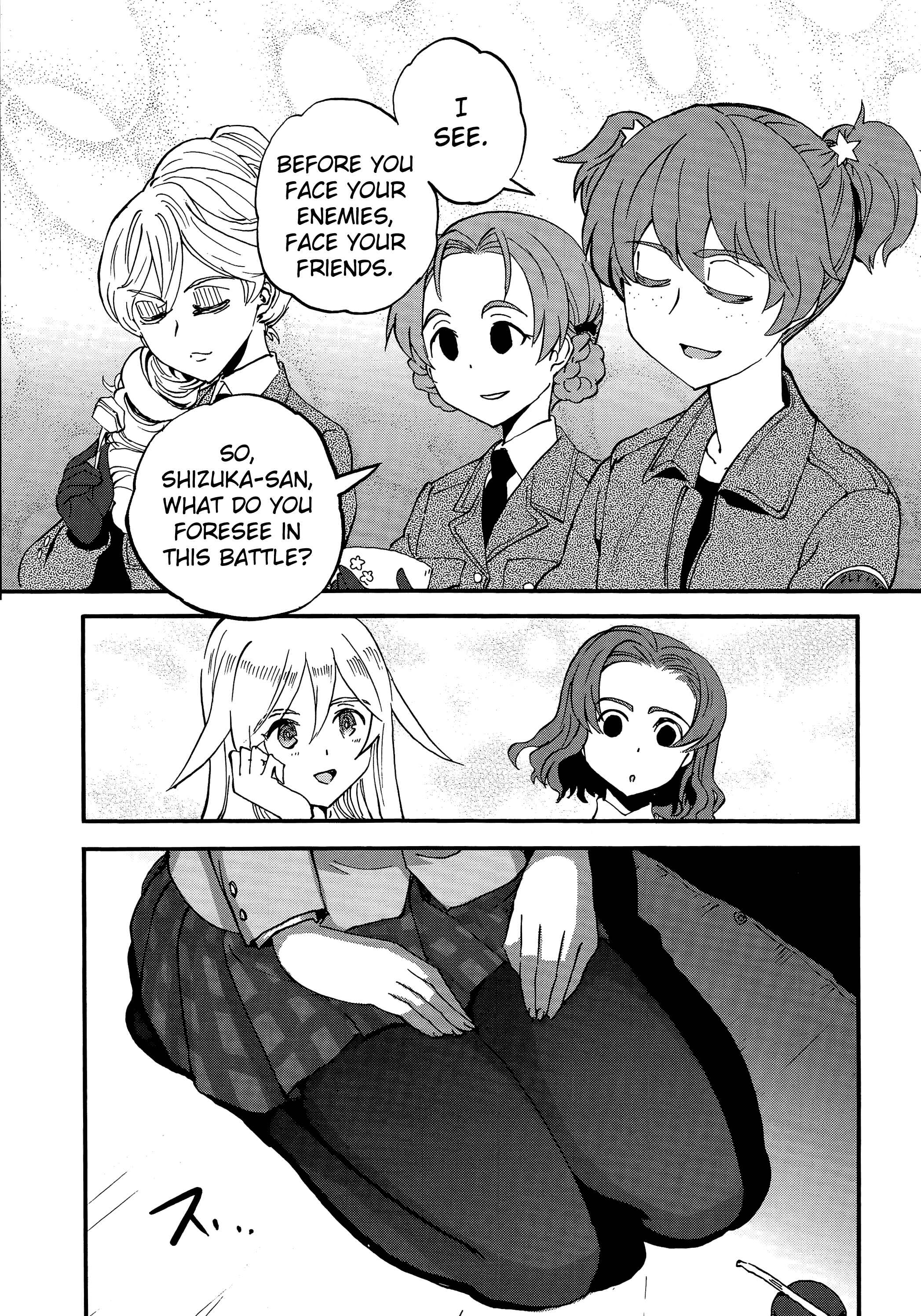 Girls und Panzer: Ribbon no Musha Chapter 34 - Page 39