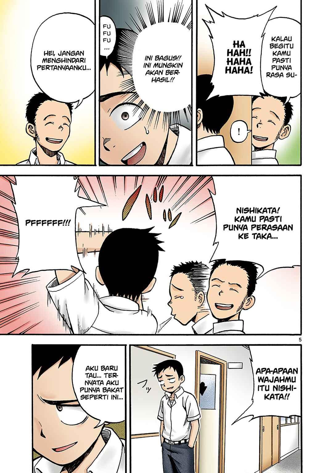 Karakai Jouzu no Takagi-san (Official Colored) Chapter 3 - Page 5