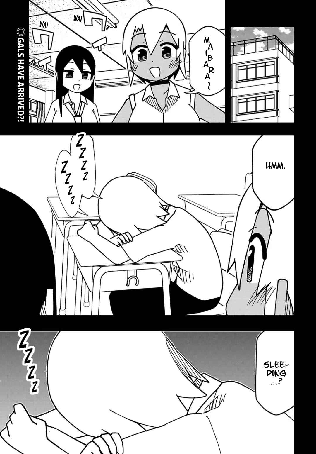 Maibara-kun wa Tsuyotsuyo Gal Kara Hanarerarenai Chapter 4 - Page 1