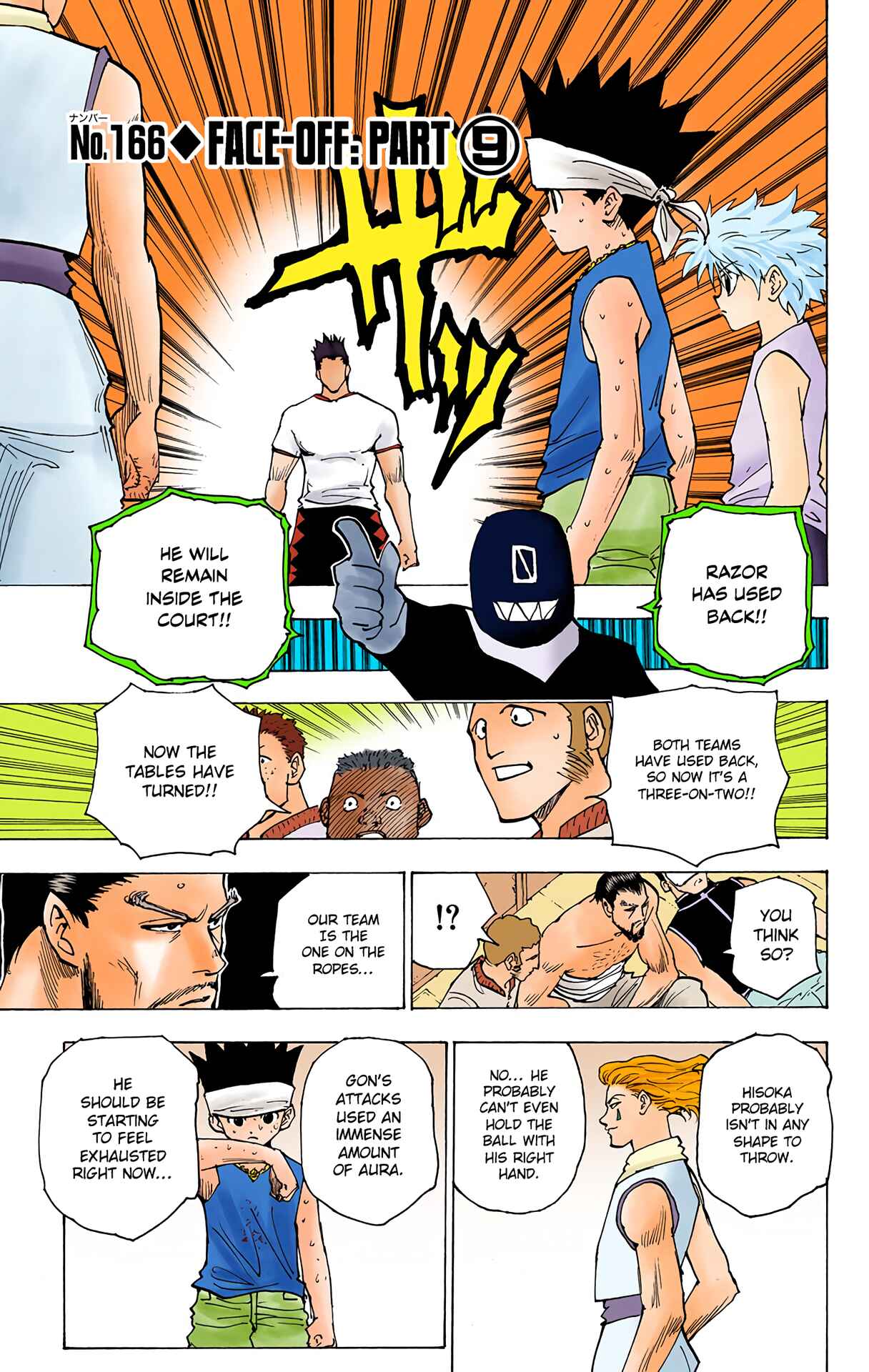Hunter x Hunter (Official Colored) Chapter 166 - Page 1