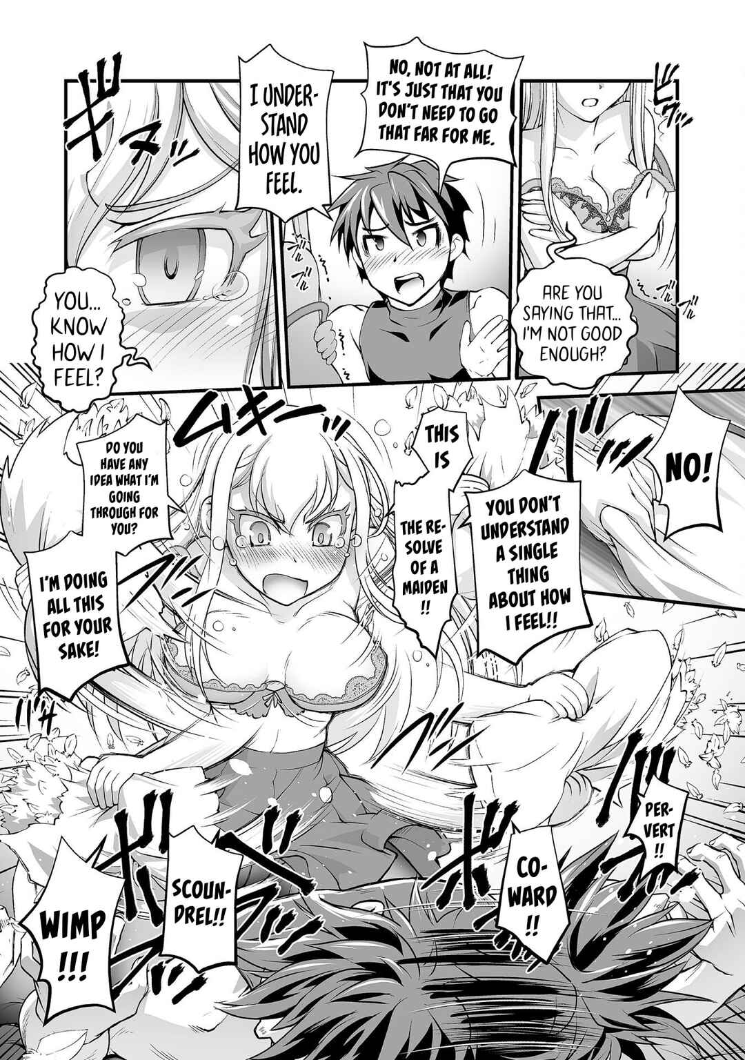 Kuchidome no Gohoubi wa Dansou Otome to Ichaero Desu! Chapter 14 - Page 11
