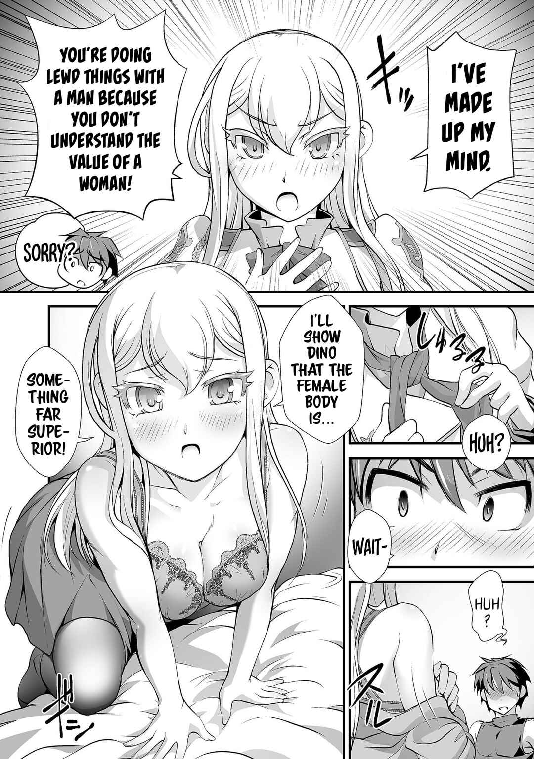 Kuchidome no Gohoubi wa Dansou Otome to Ichaero Desu! Chapter 14 - Page 9