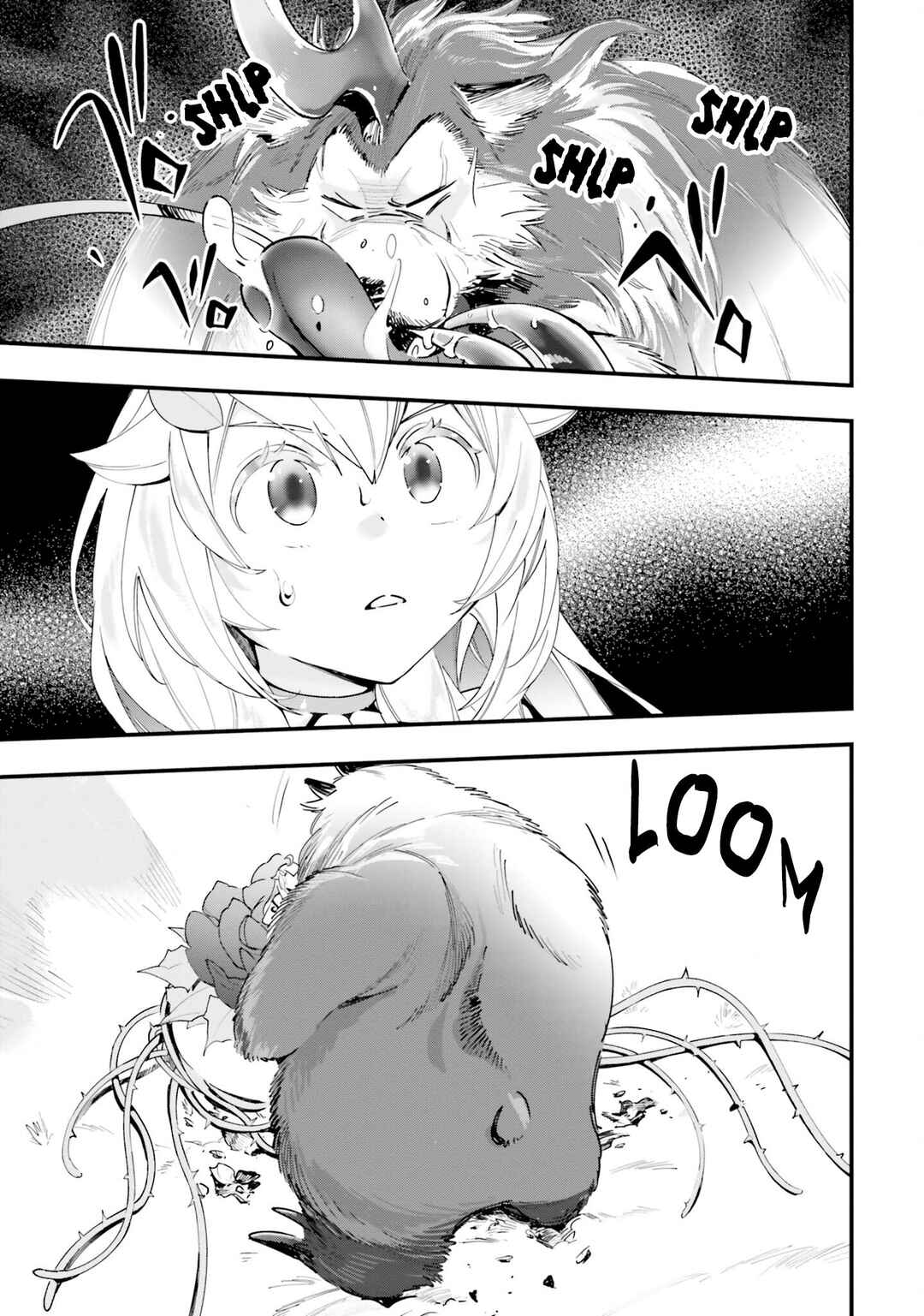 Shokubutsu Monster Musume Nikki: Seijo datta Watashi ga Uragirareta Hate ni Alraune ni Tensei Shite Shimatta node, kore kara wa Kougousei o Shinagara Shizuka ni Shokubutsu Life o Sugoshimasu Chapter 8 - Page 27