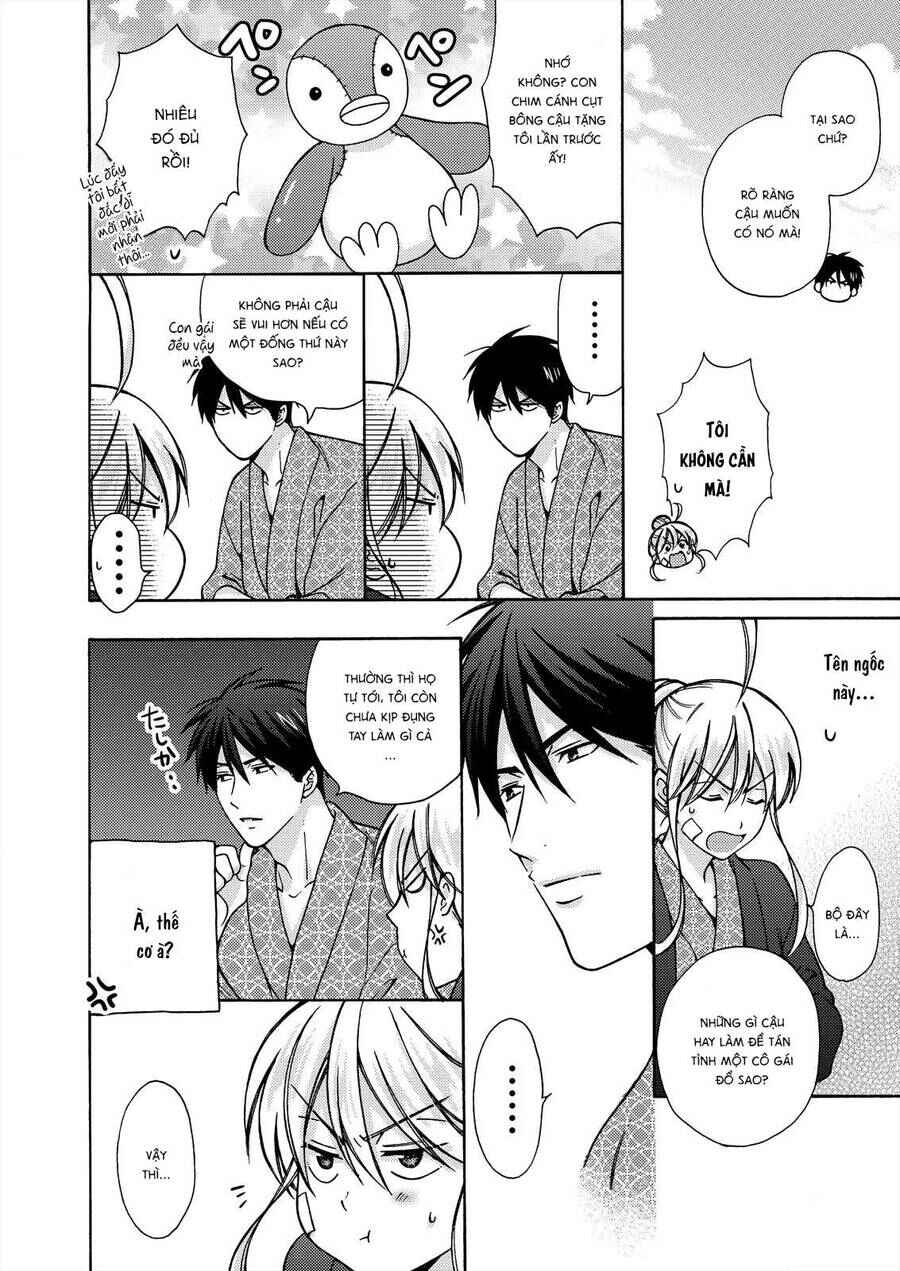 Nyotaika Yankee Gakuen ☆ Ore no Hajimete, Nerawaretemasu. Chapter 14.5 - Page 10