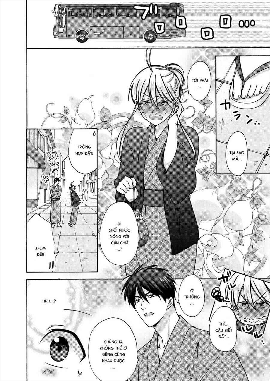 Nyotaika Yankee Gakuen ☆ Ore no Hajimete, Nerawaretemasu. Chapter 14.5 - Page 6
