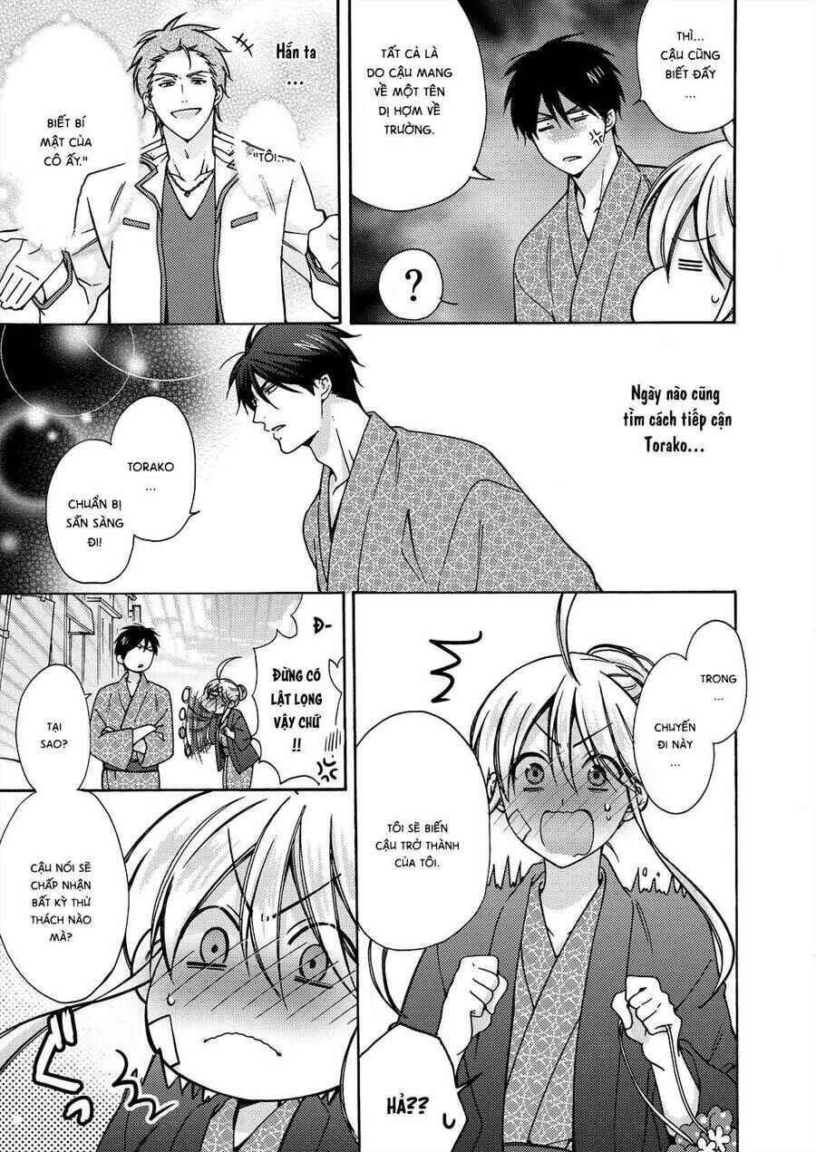 Nyotaika Yankee Gakuen ☆ Ore no Hajimete, Nerawaretemasu. Chapter 14.5 - Page 7