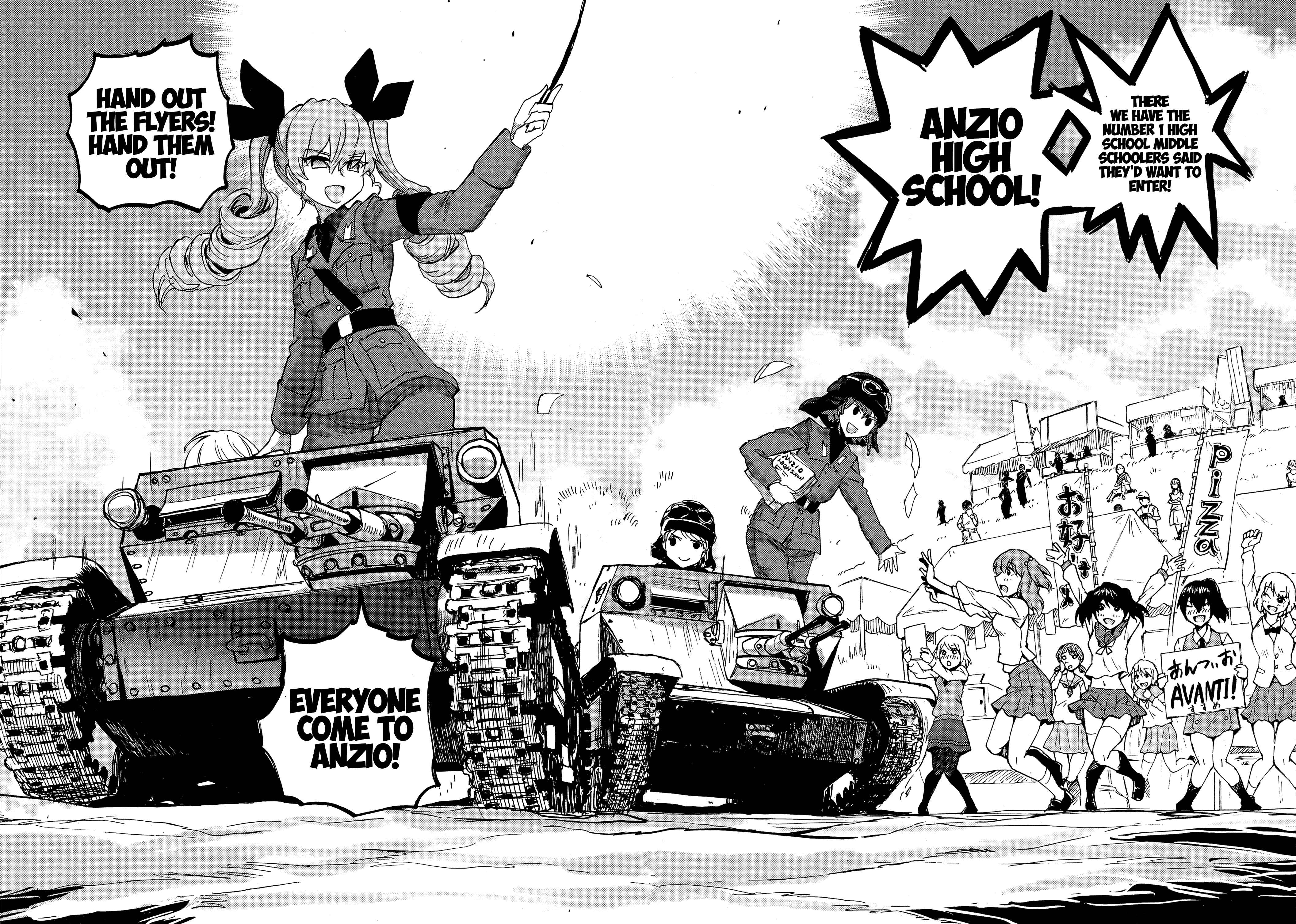 Girls und Panzer: Ribbon no Musha Chapter 25 - Page 15
