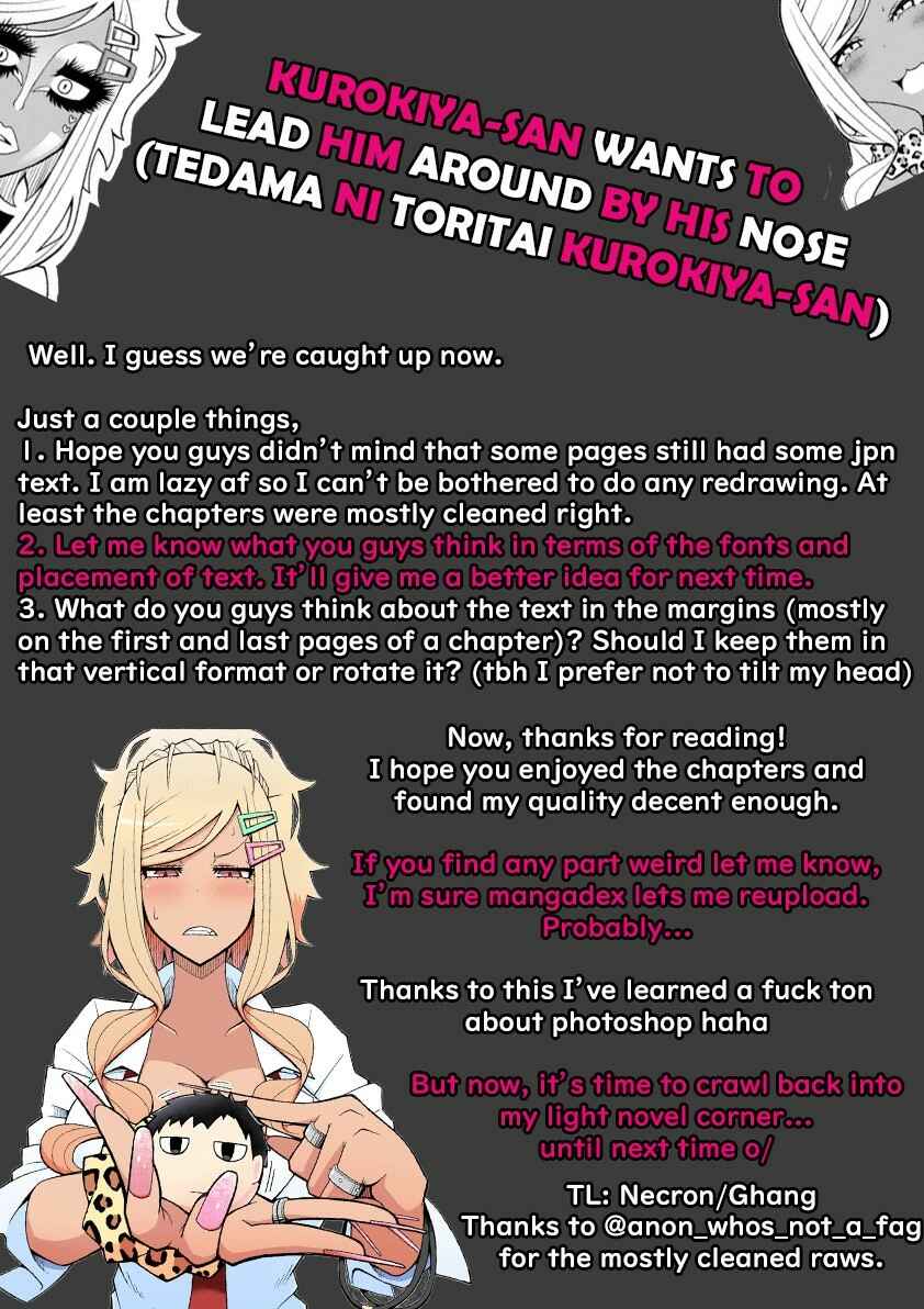 Tedama ni Toritai Kurokiya-san Chapter 3 - Page 19
