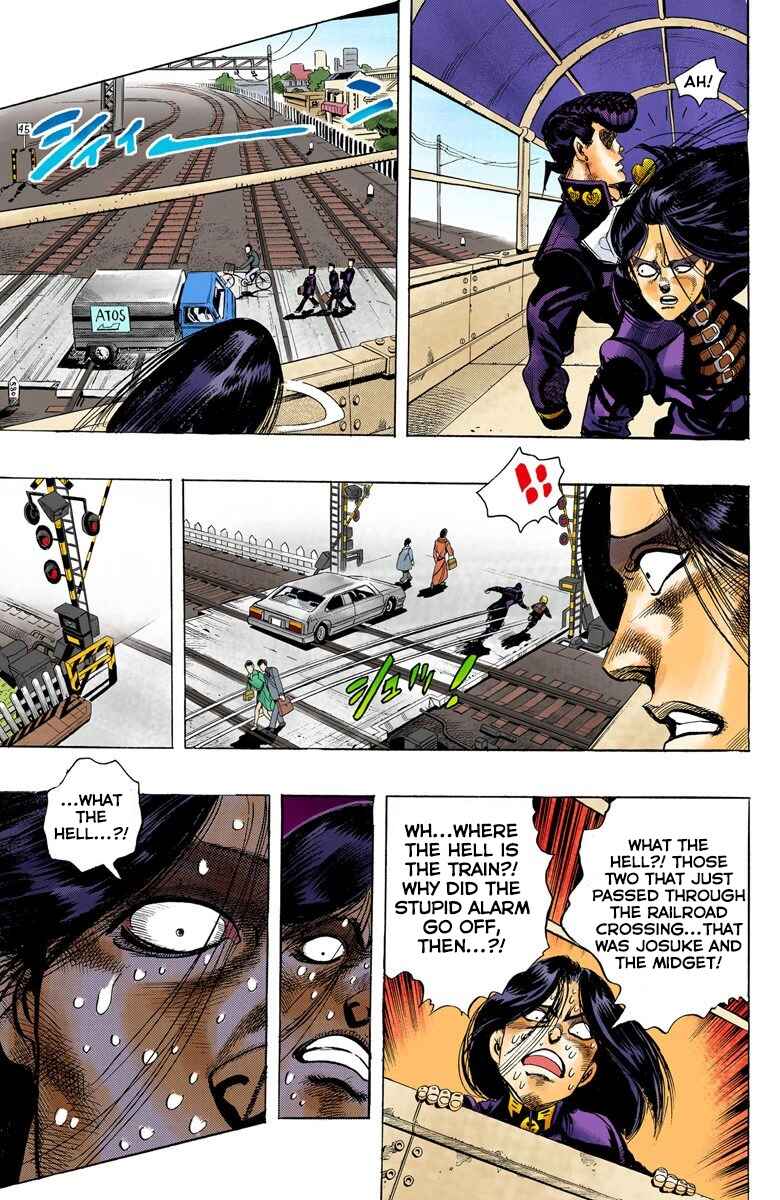 JoJo no Kimyou na Bouken: Part 4 - Diamond wa Kudakenai Color-ban Chapter 28 - Page 6