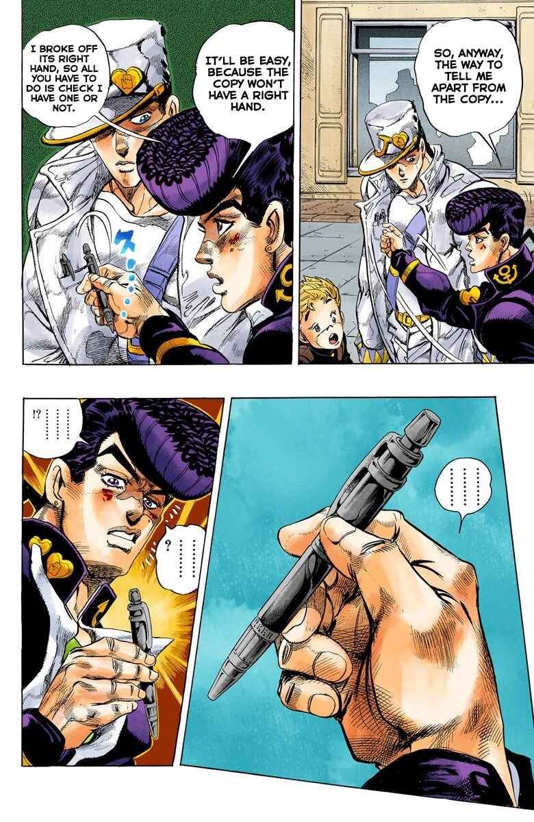 JoJo no Kimyou na Bouken: Part 4 - Diamond wa Kudakenai Color-ban Chapter 28 - Page 9