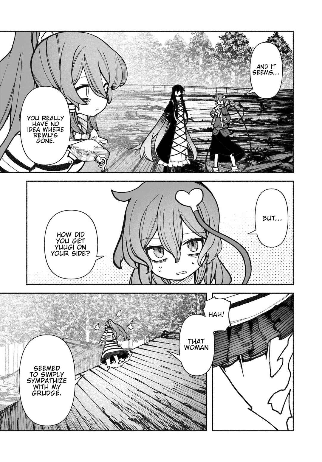 Touhou Chireikiden: Hansoku Tantei Satori Chapter 37 - Page 20