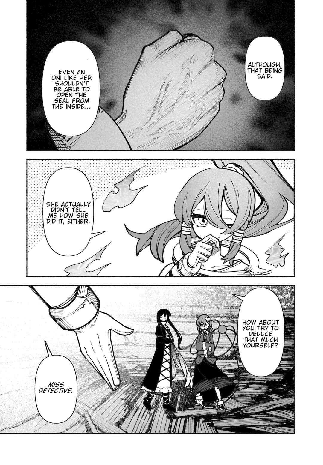 Touhou Chireikiden: Hansoku Tantei Satori Chapter 37 - Page 22