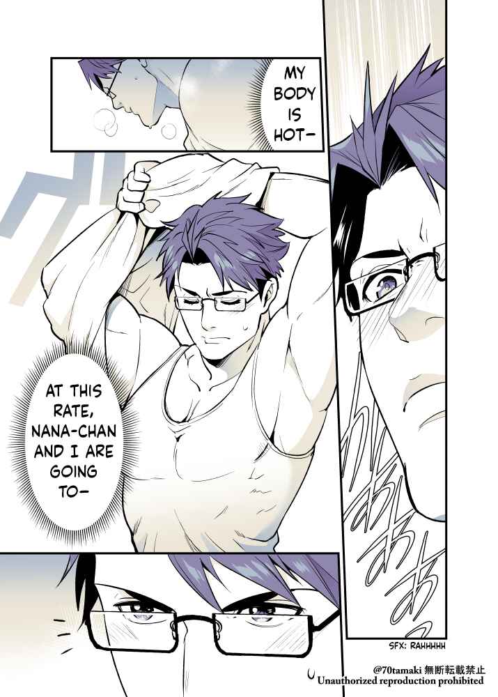 Osananajimi ga Hisabisa ni Saikai Shitara Otagai Kyonyuu ni Natteta Chapter 58 - Page 9