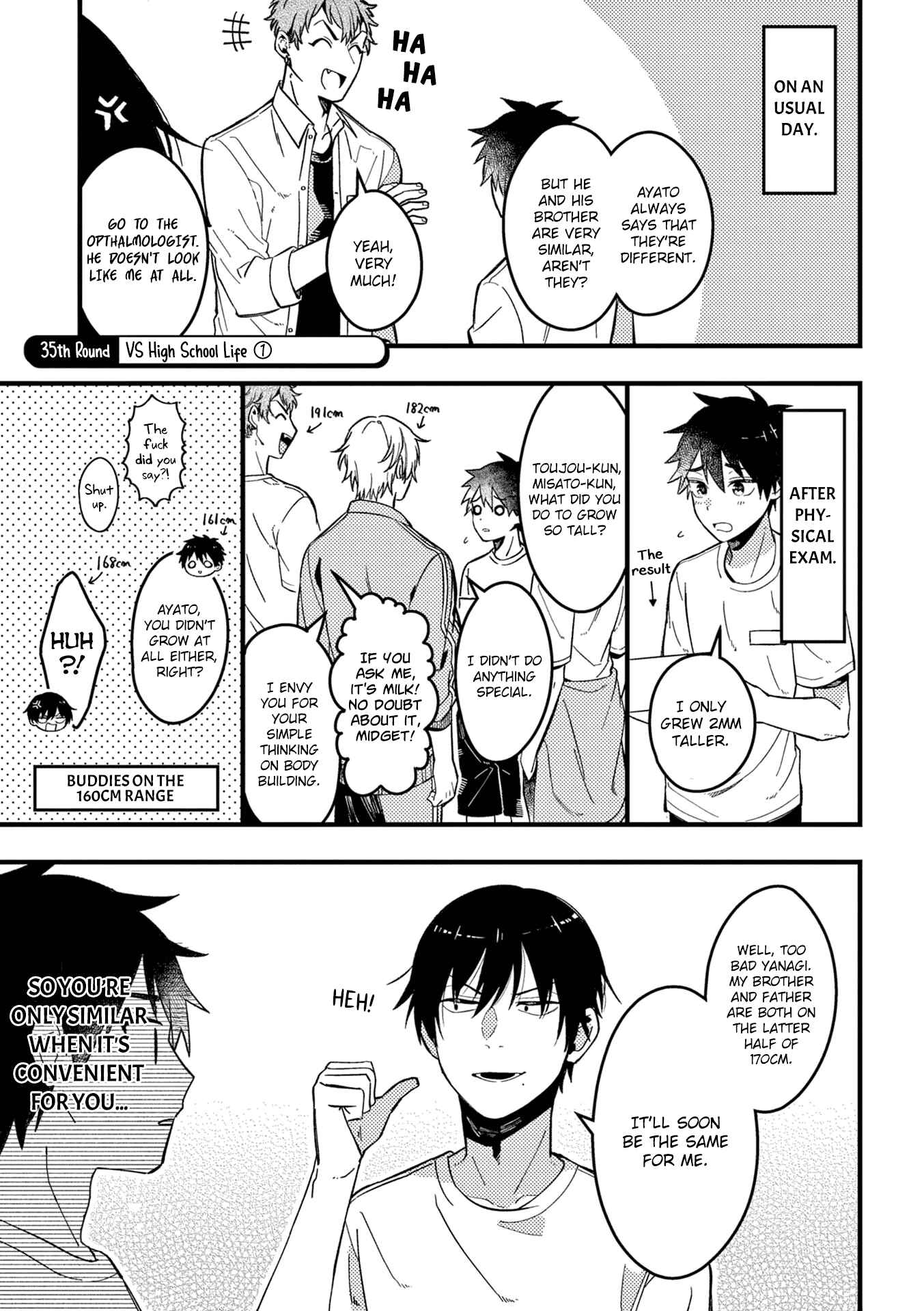 Zettai BL ni Naru Sekai vs. Zettai BL ni Naritakunai Otoko Chapter 35 - Page 2