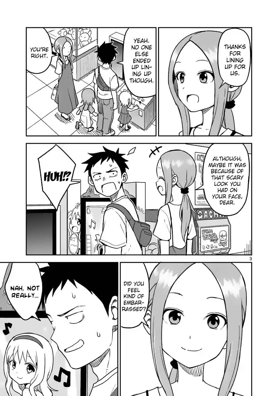 Karakai Jouzu no (Moto) Takagi-san Chapter 148 - Page 3