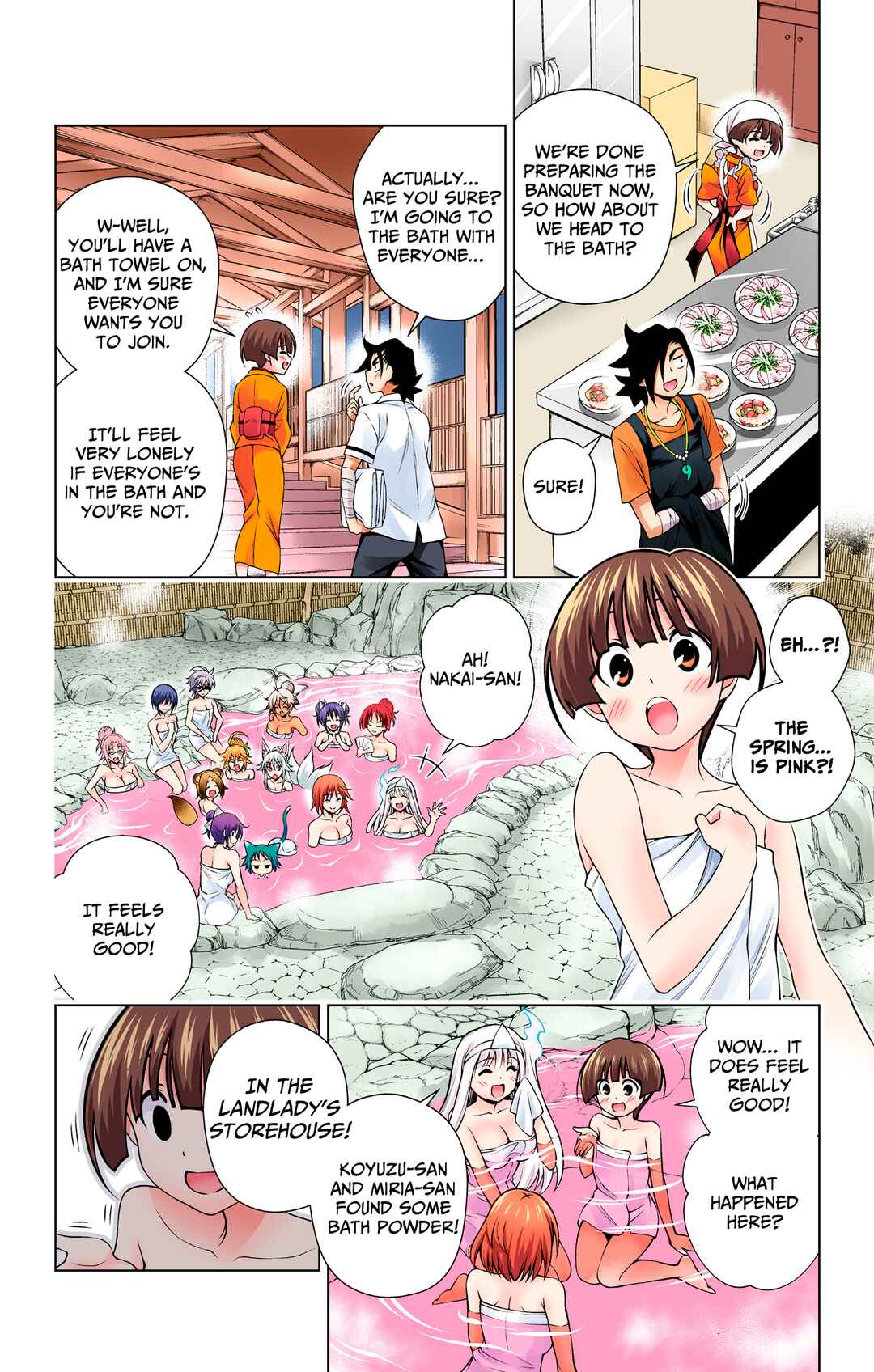 Yuragi-sou no Yuuna-san (Official Colored) Chapter 141 - Page 4