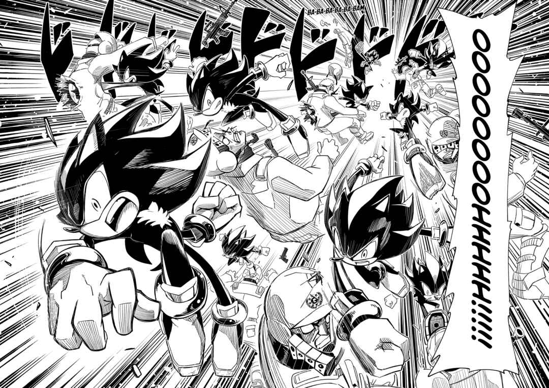 The Jet Black Hedgehog: Shadow the Hedgehog Chapter 1 - Page 32